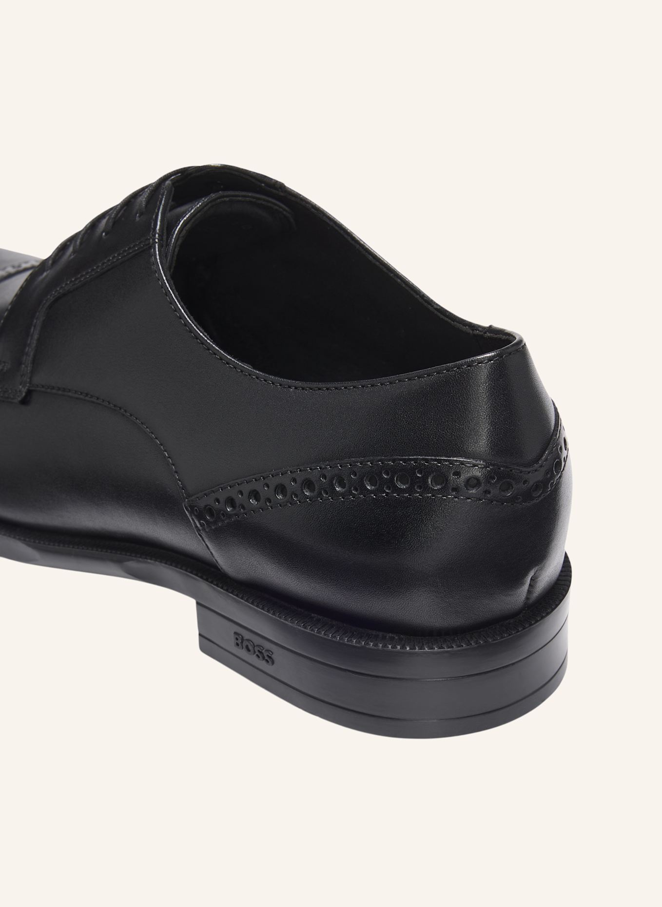 BOSS Business-Schnürschuh TAYIL_DERB_BUTCBR: SCHWARZ