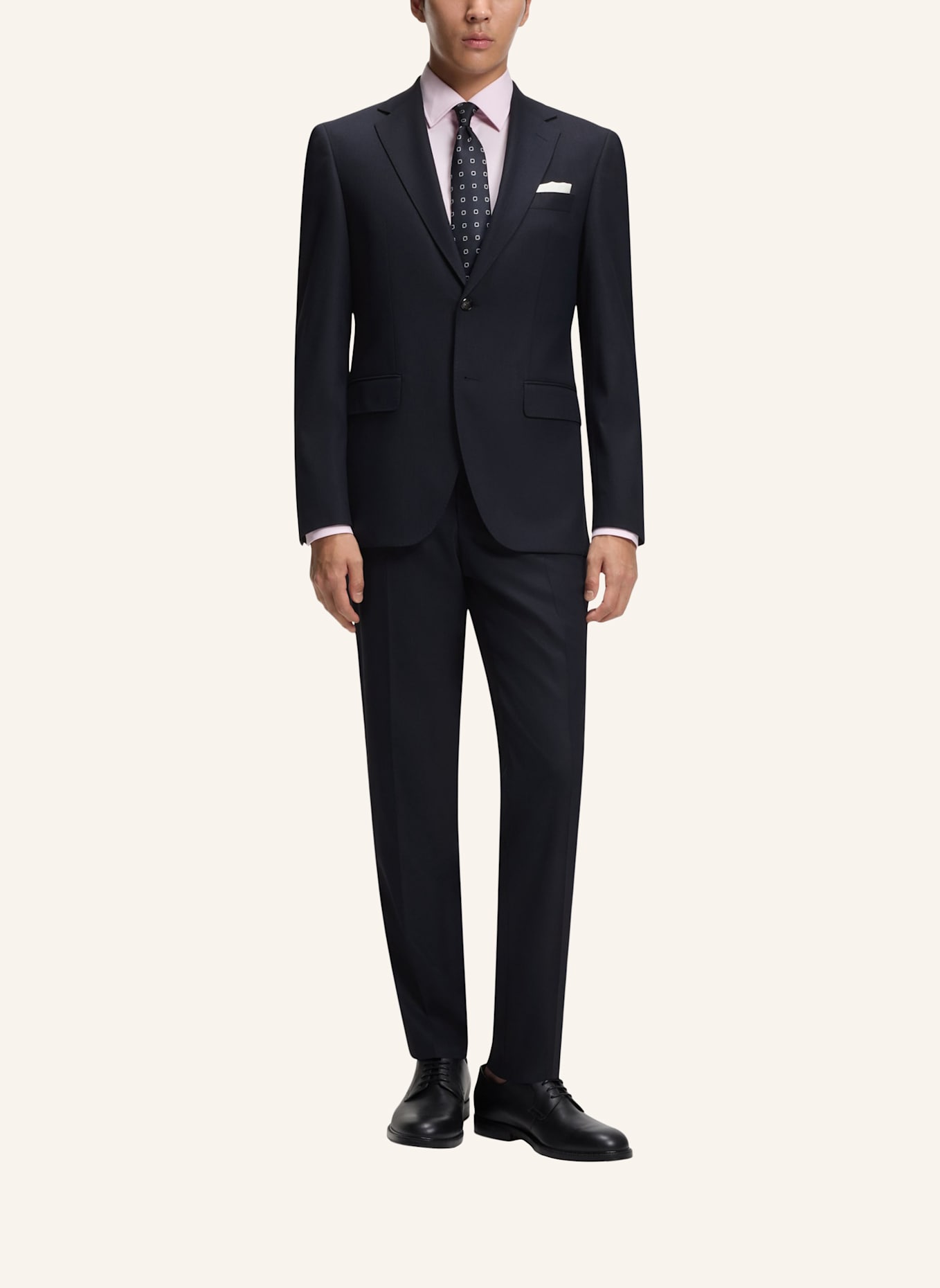 BOSS Business Anzug H-JECKSON-2PCS-253 Regular Fit: DUNKELBLAU