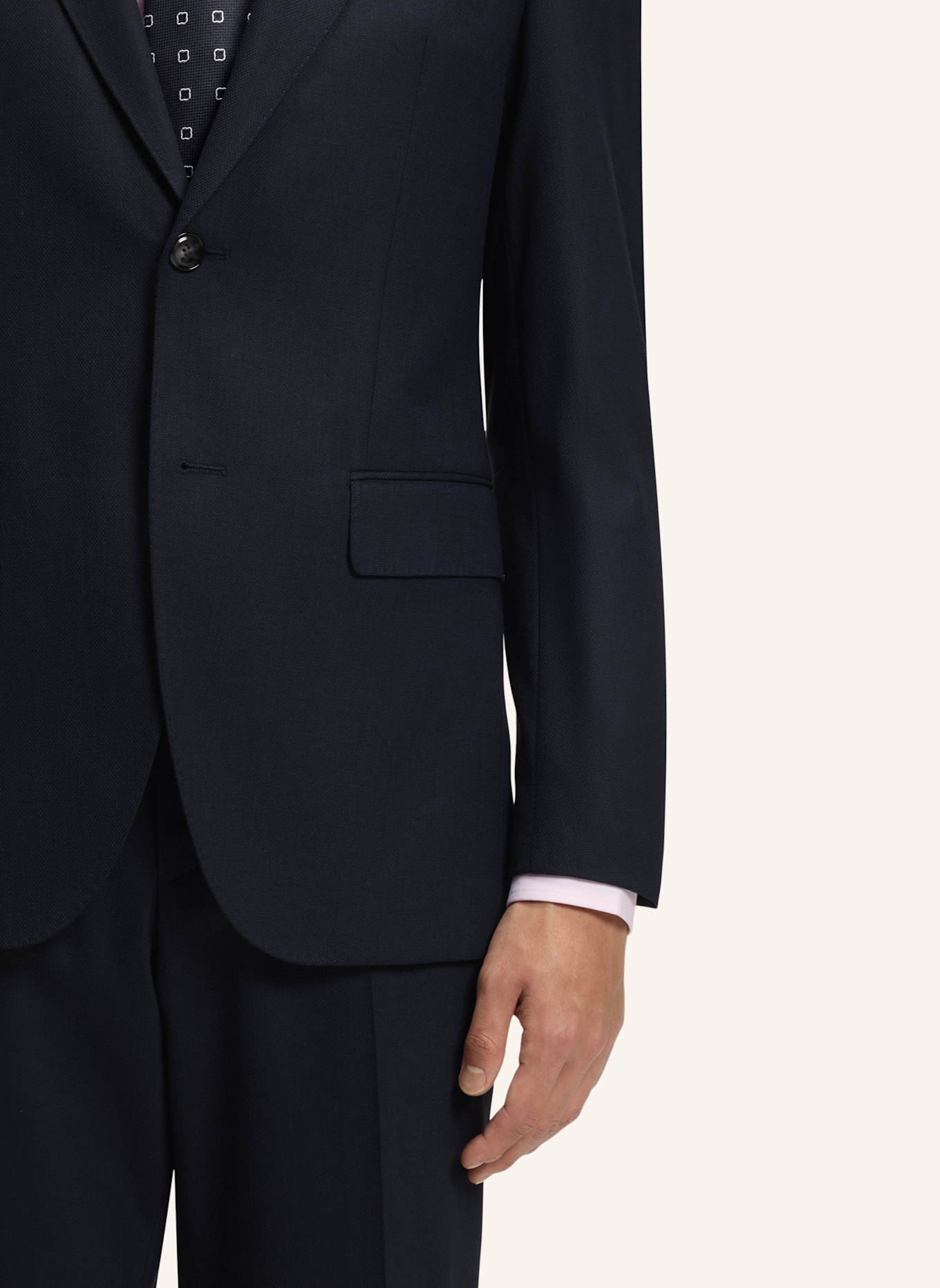 BOSS Business Anzug H-JECKSON-2PCS-253 Regular Fit: DUNKELBLAU