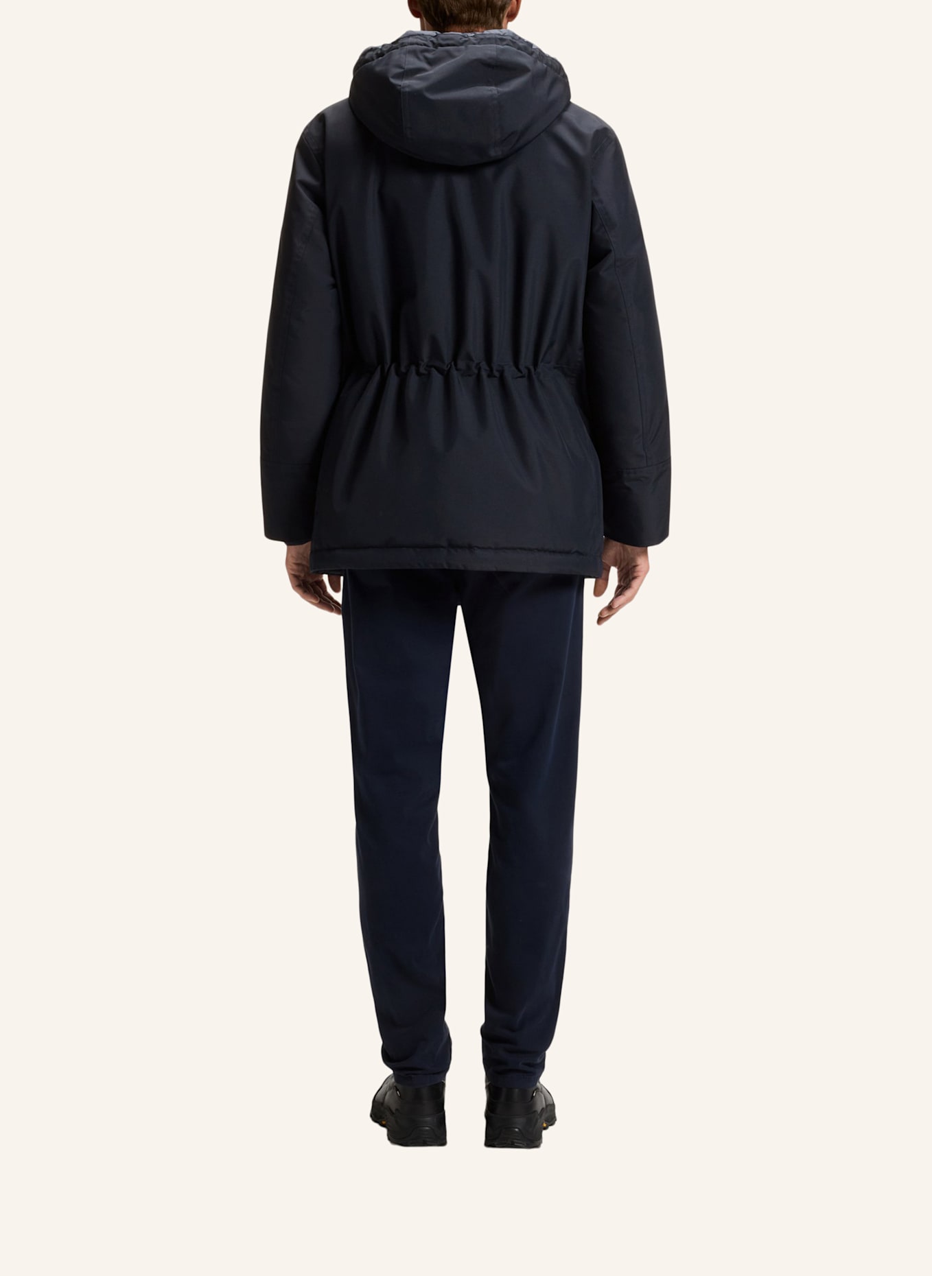 BOSS Parka OSIASS1: DUNKELBLAU