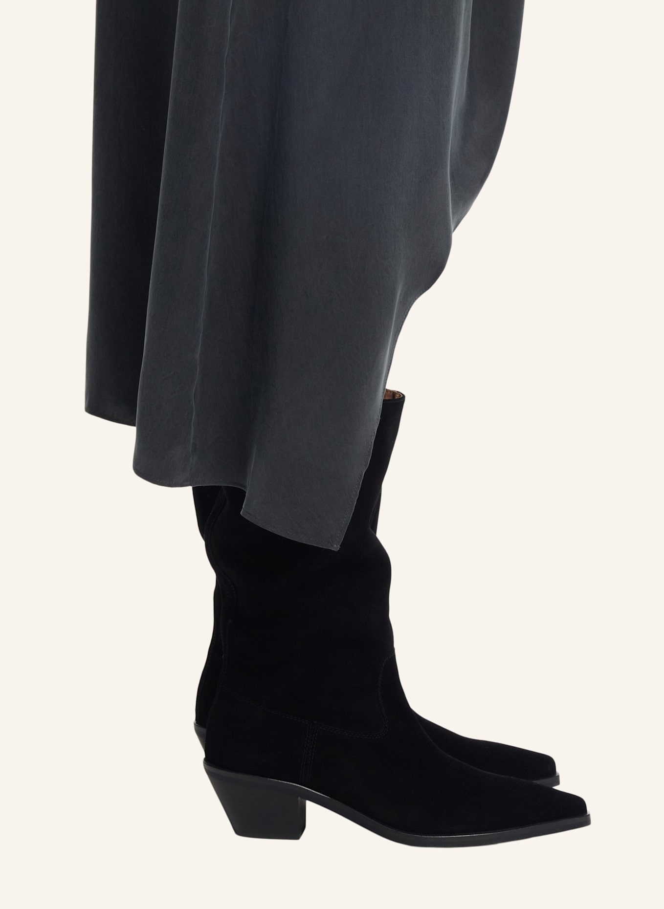 BOSS Stiefel NIARA_BOOTIE50_SDZ: SCHWARZ