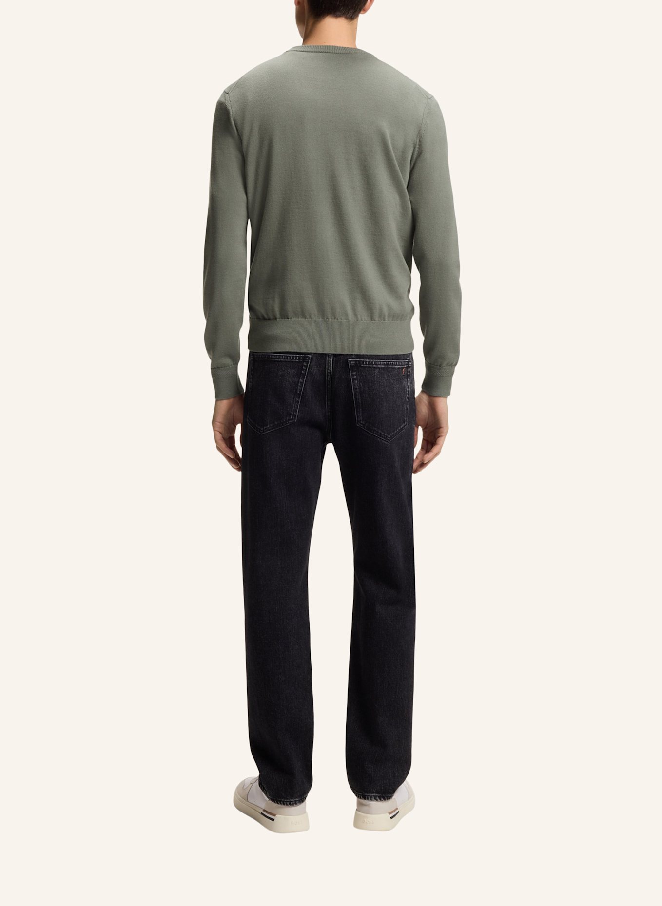 BOSS Pullover KANOVANO: GRAU