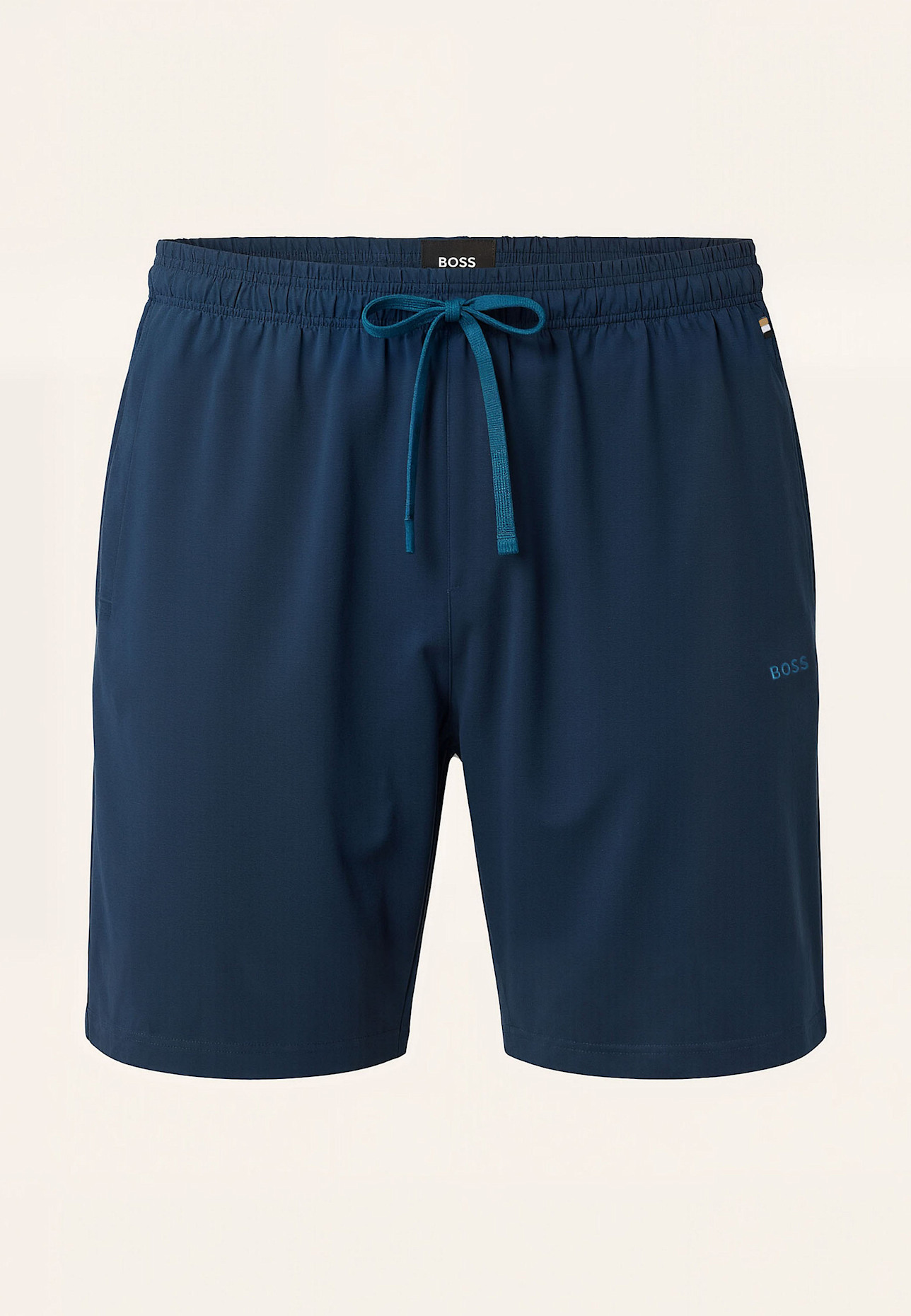 BOSS Loungewear Unterteil MIX&MATCH SHORT CW: BLAU