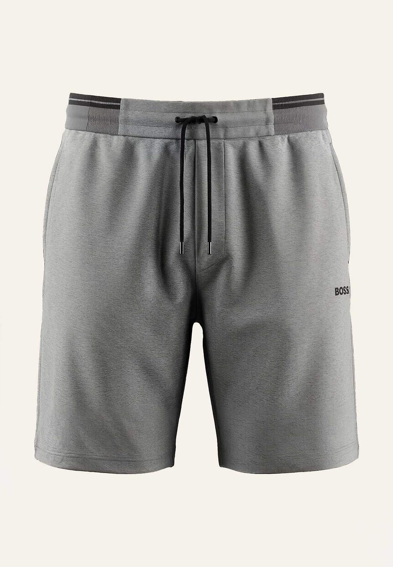 BOSS Casual Hose SHORTS ZONE Regular Fit: SILBER