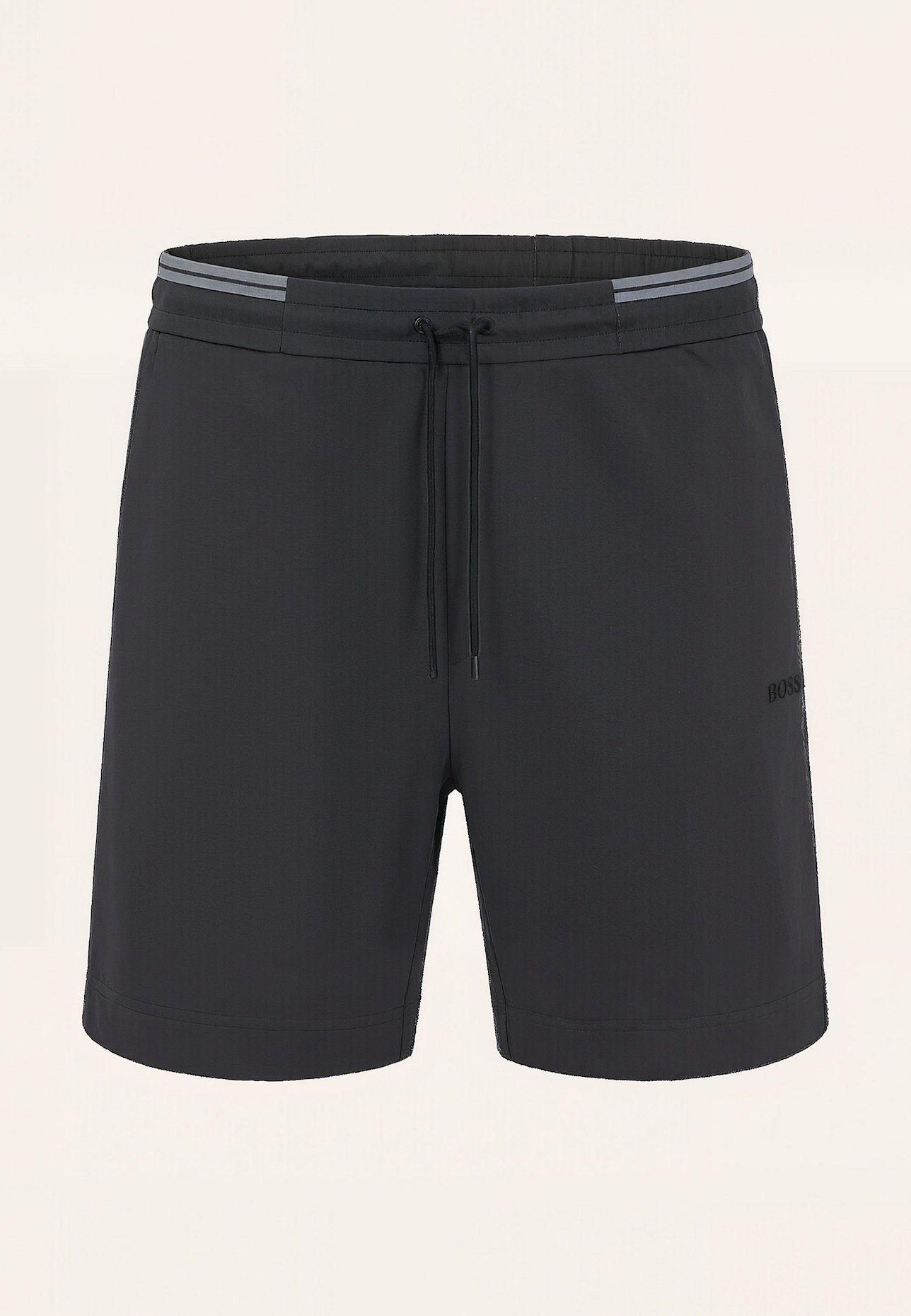 BOSS Casual Hose SHORTS ZONE Regular Fit: DUNKELGRAU