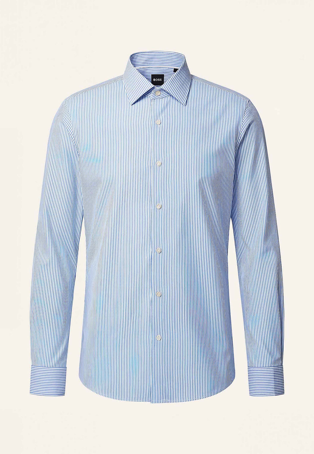 BOSS Business Hemd H-HANK-KENT-C1-214 Slim Fit: HELLBLAU