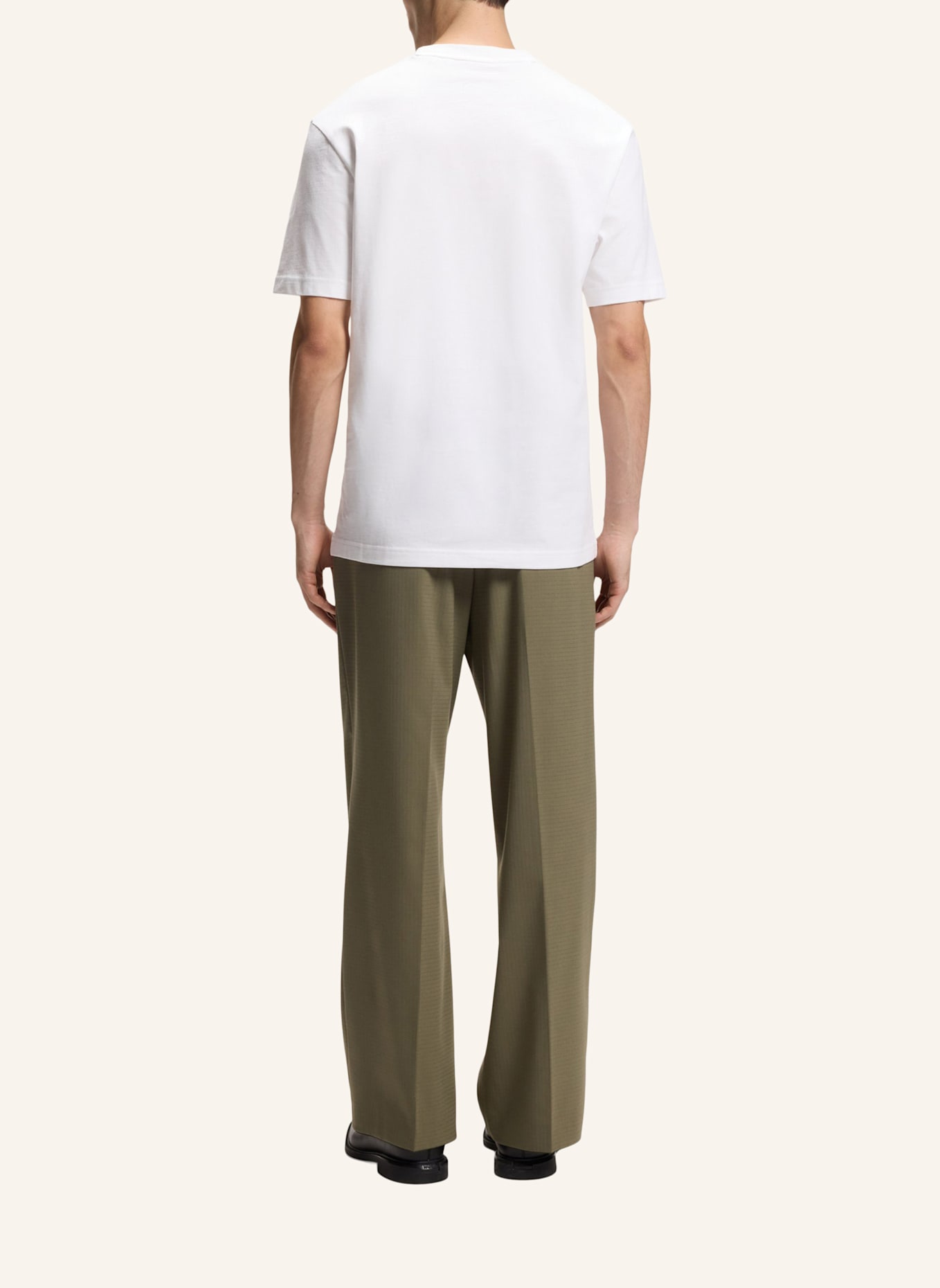 HUGO T-Shirt DICATIKO Relaxed Fit: WEISS