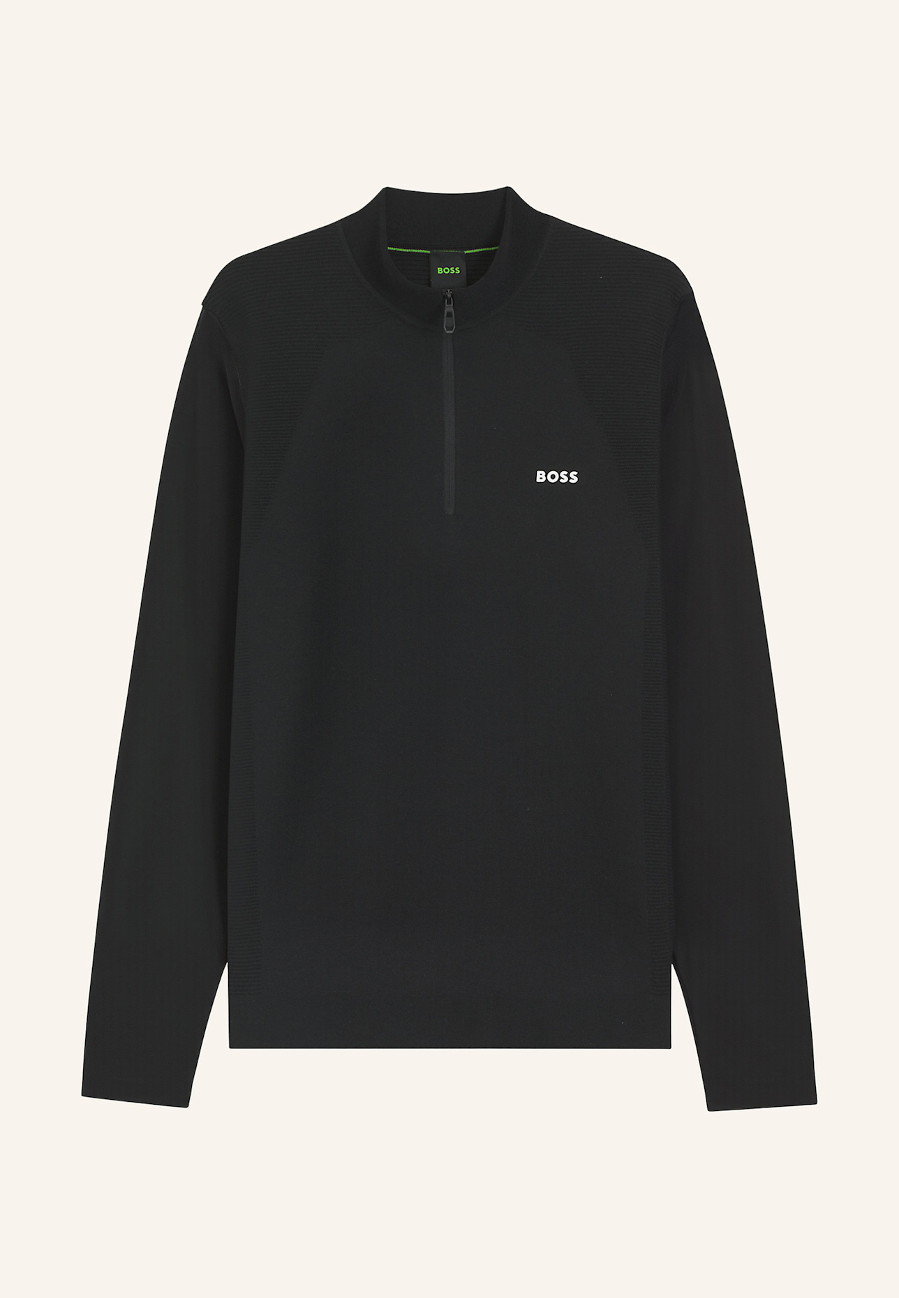 BOSS Pullover K_MOMENTUM-LITE MN Regular Fit: SCHWARZ