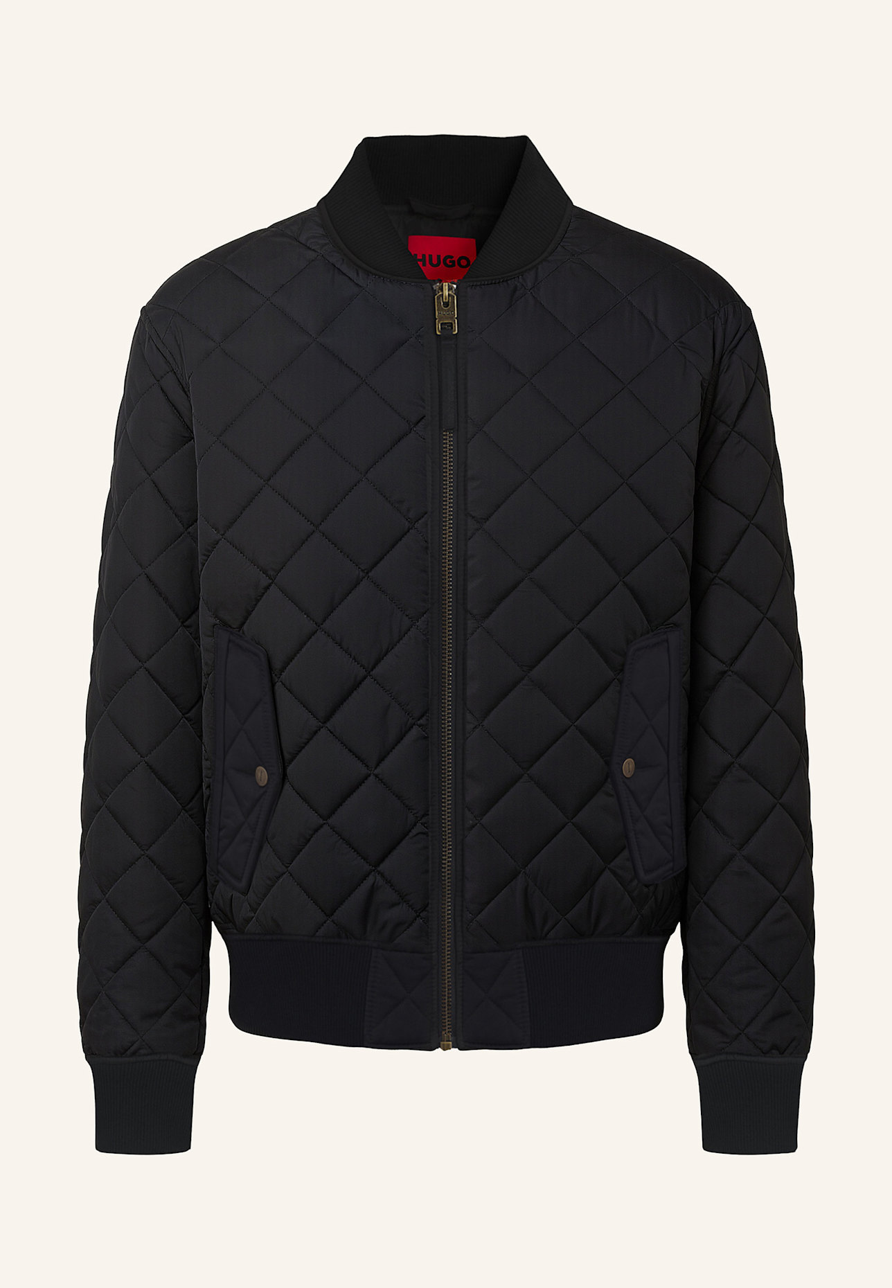 HUGO Casual Jacke BICOL2541 Regular Fit: SCHWARZ