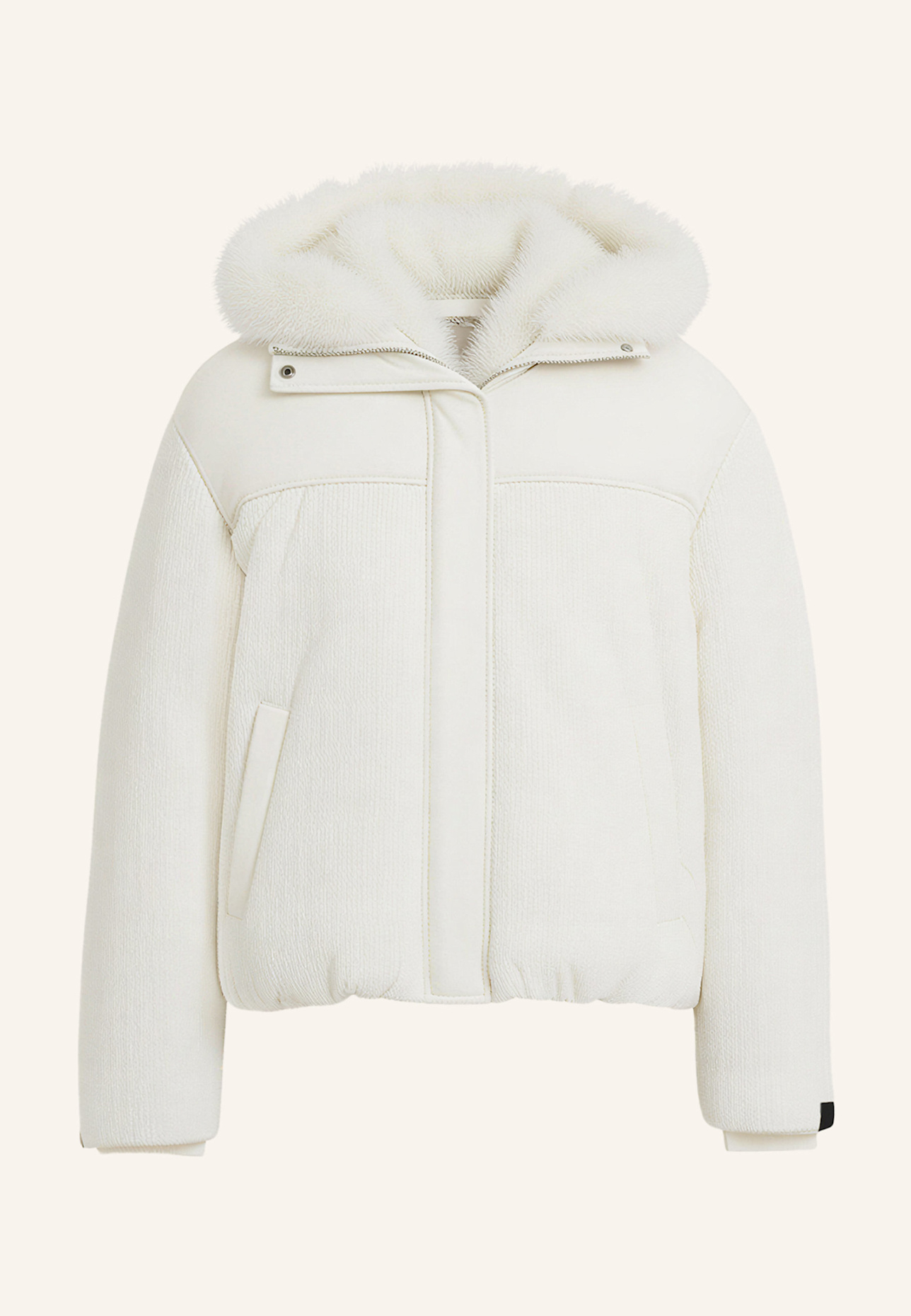 BOSS Casual Jacke PEXIA Regular Fit: WEISS