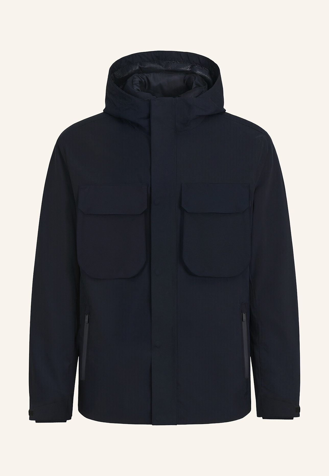 BOSS Casual Jacke P-COLER-GORETEX: DUNKELBLAU