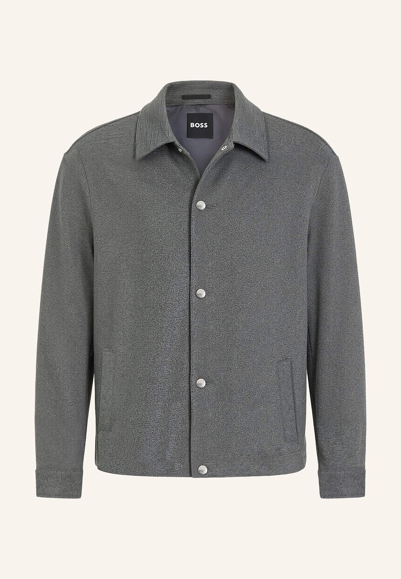 BOSS Blazer P-CRAIG-J-COACH-254 Relaxed Fit: GRAU