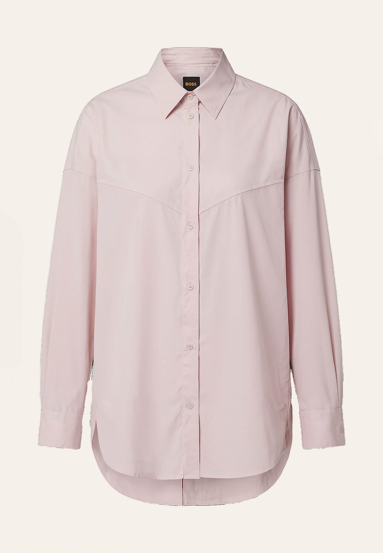 BOSS Business Bluse C_BOSTAFFA Oversize Fit: LILA