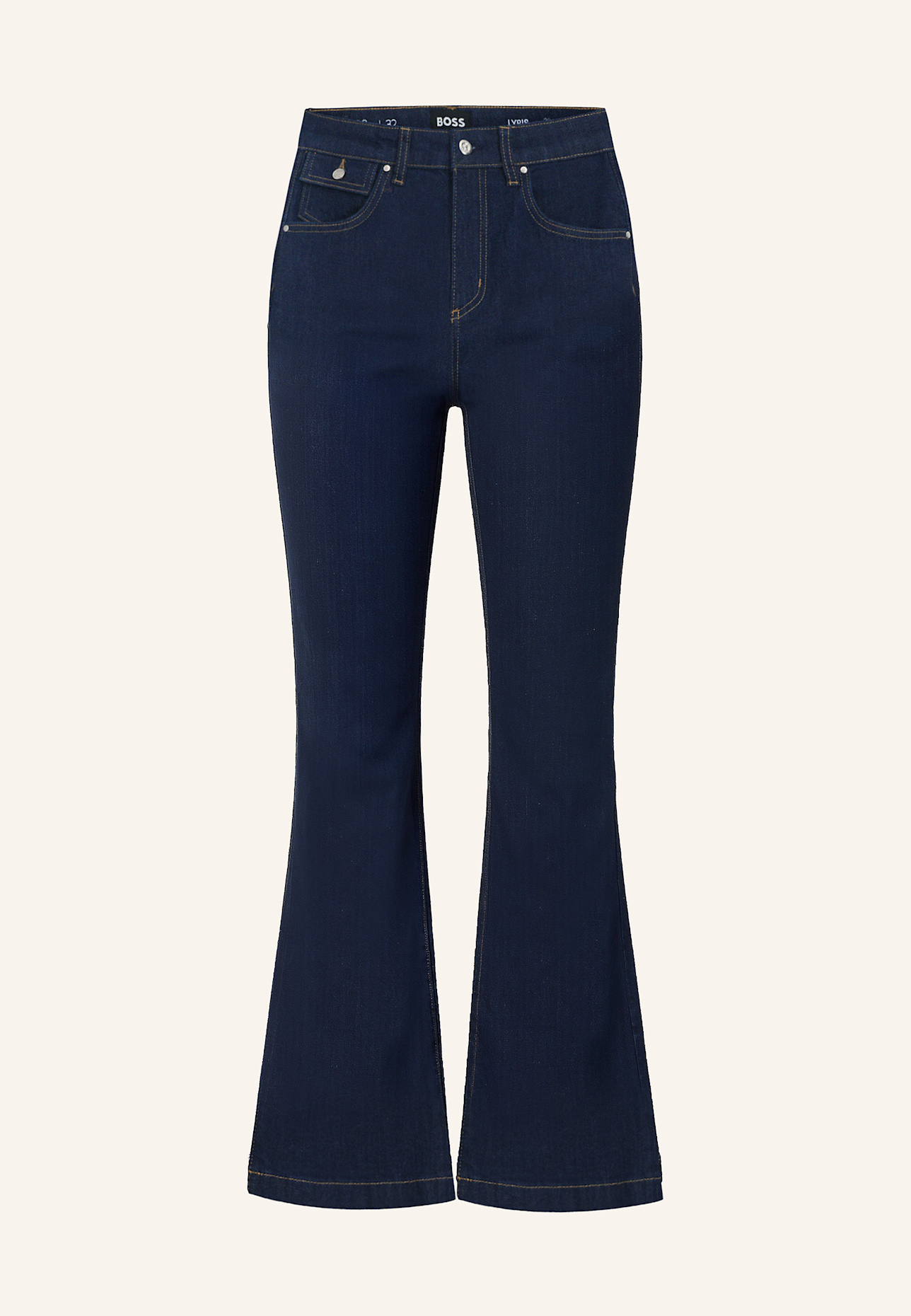 BOSS Jeans LYRIS-BOOTCUT Wide Leg Fit: DUNKELBLAU