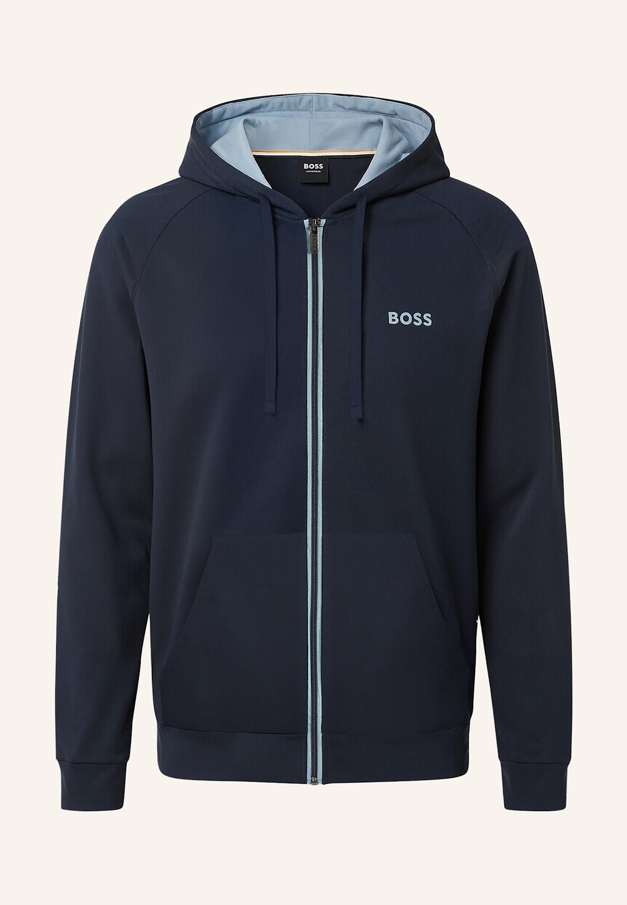 BOSS Loungewear Jacke AUTHENTIC JACKET H Regular Fit: DUNKELBLAU