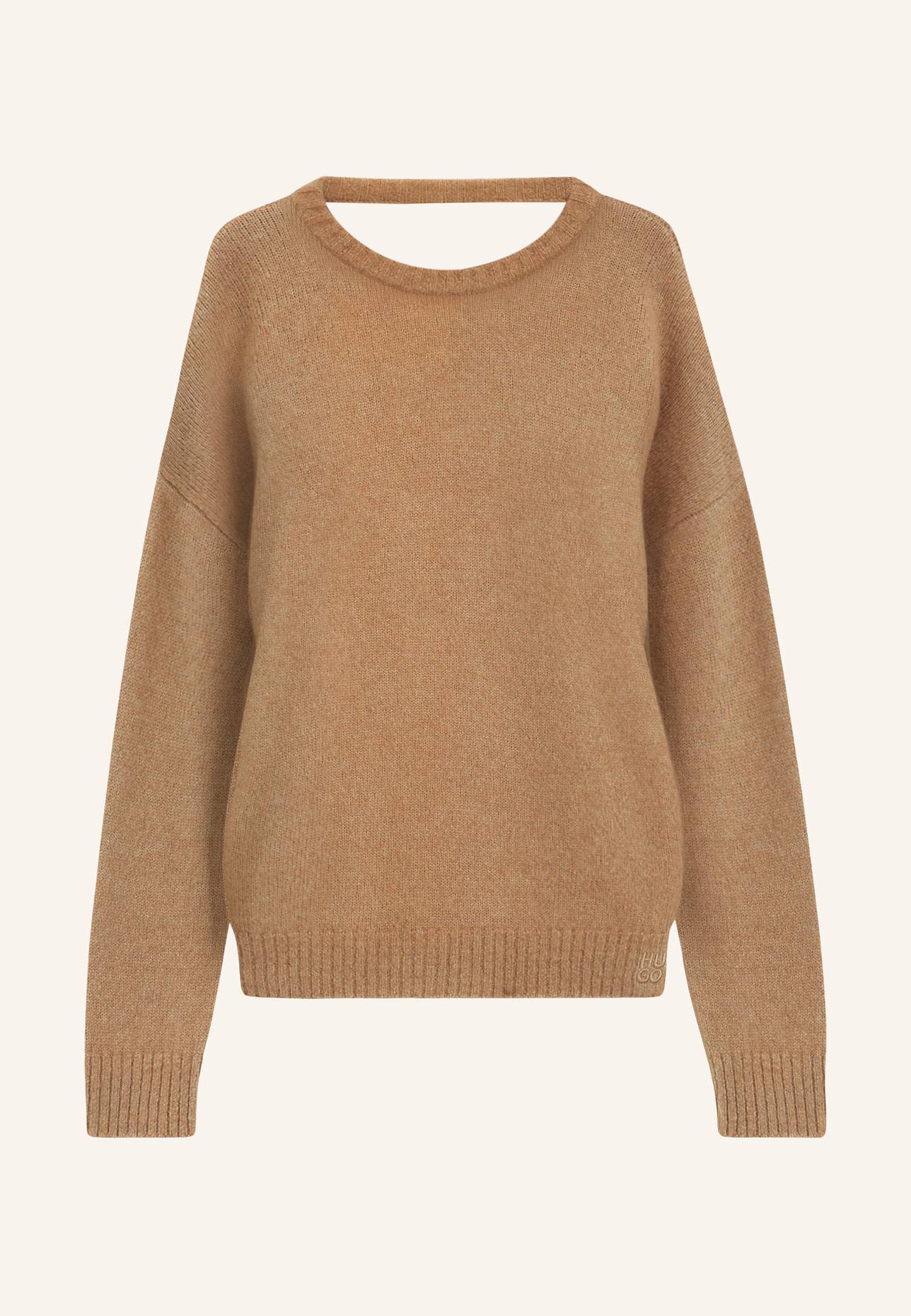 HUGO Pullover SARCIS: HELLBRAUN