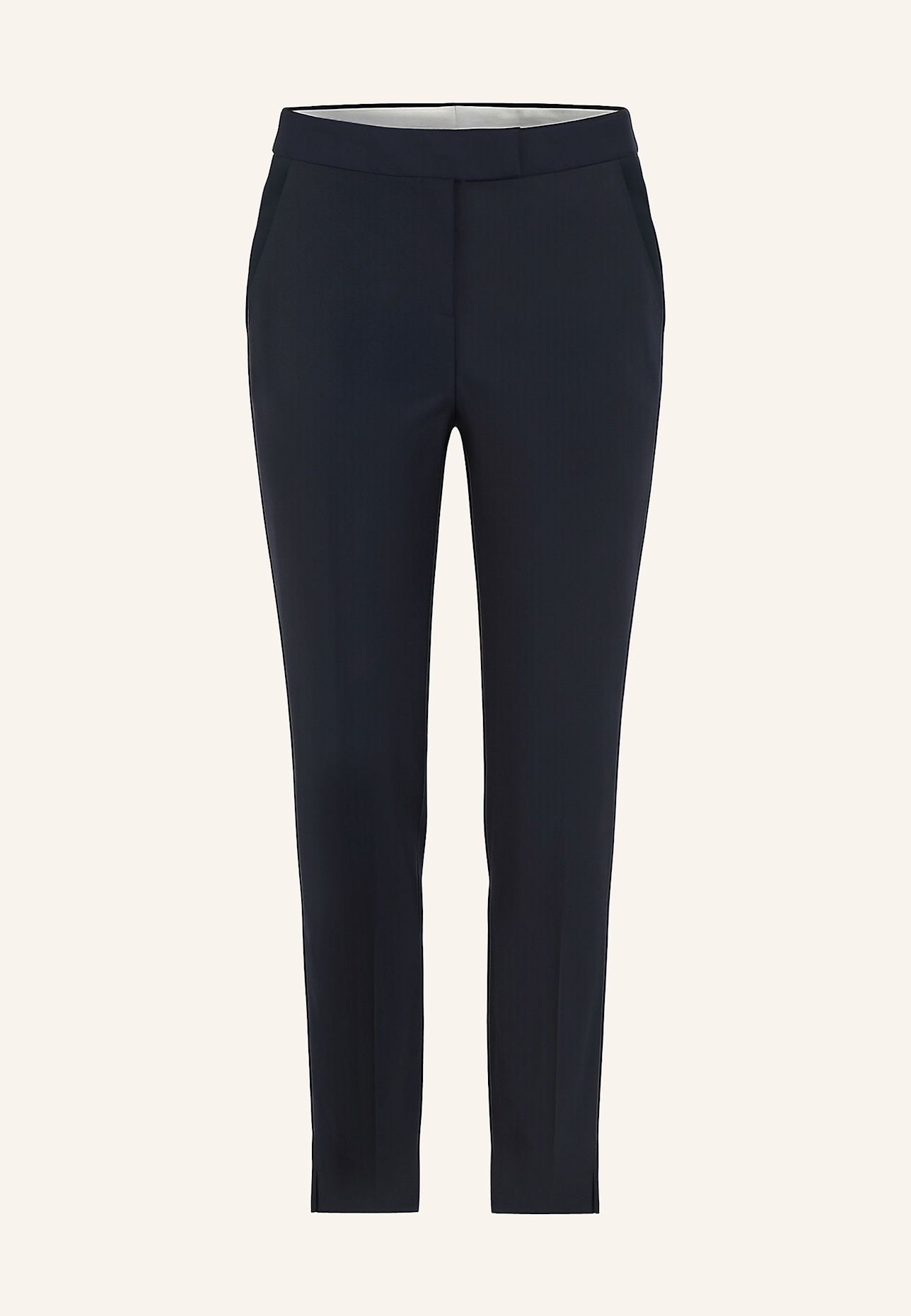 BOSS Business Hose TAPRIA-CROP1 Slim Fit: DUNKELBLAU