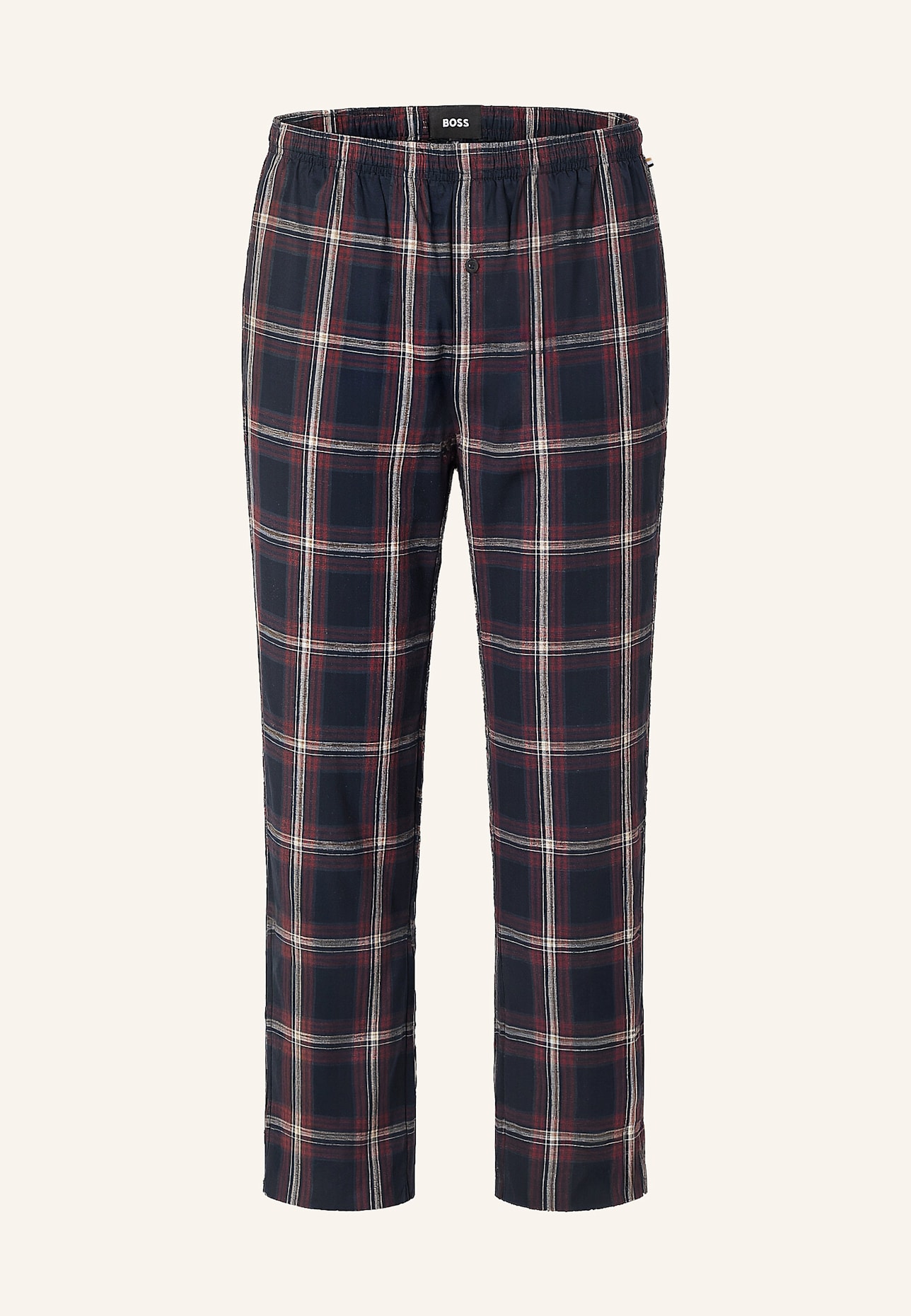 BOSS Pyjamas Unterteil HOLIDAY PANTS: HELLBLAU