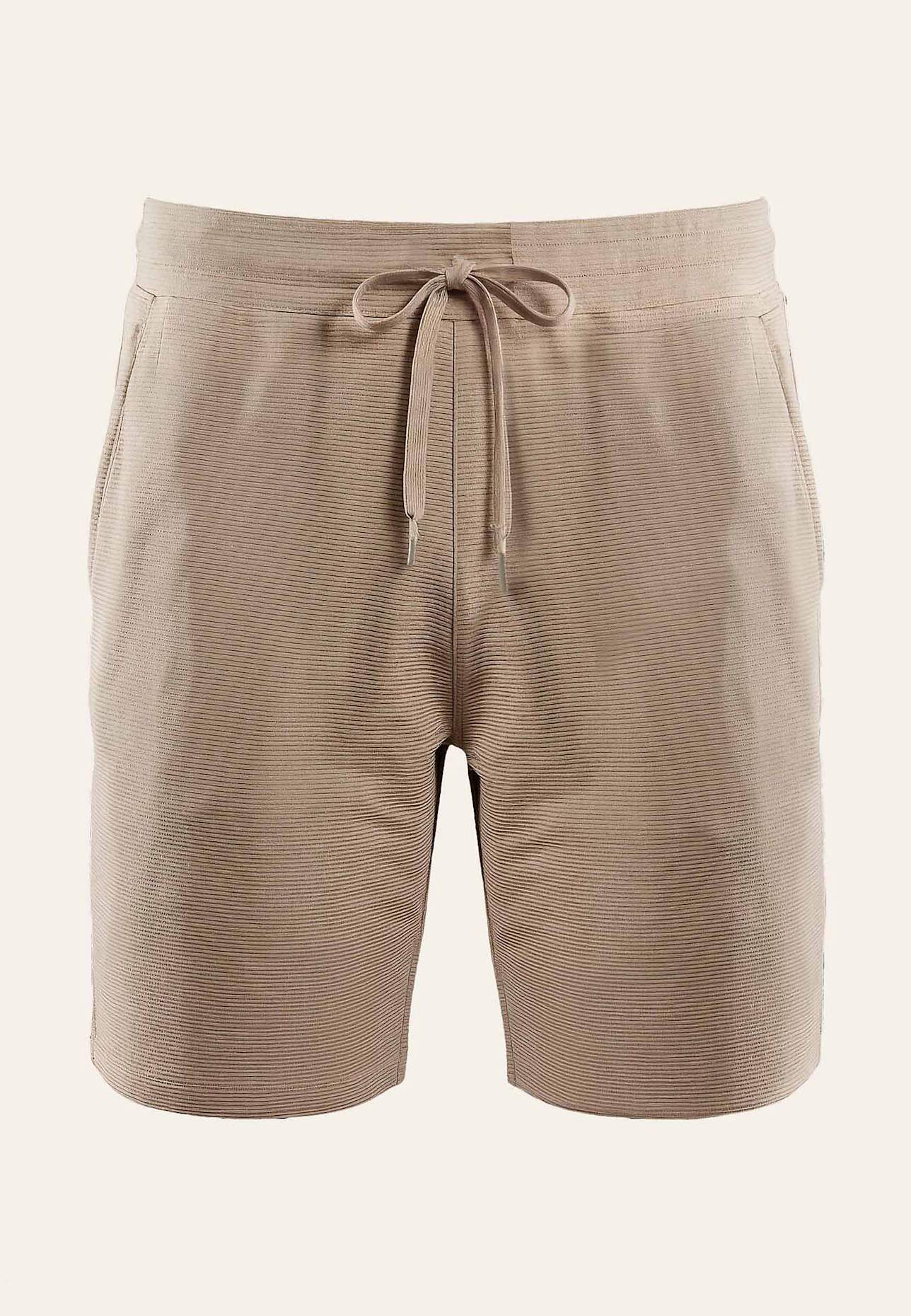 BOSS Loungewear Unterteil OTTOMAN_SHORTS: BEIGE
