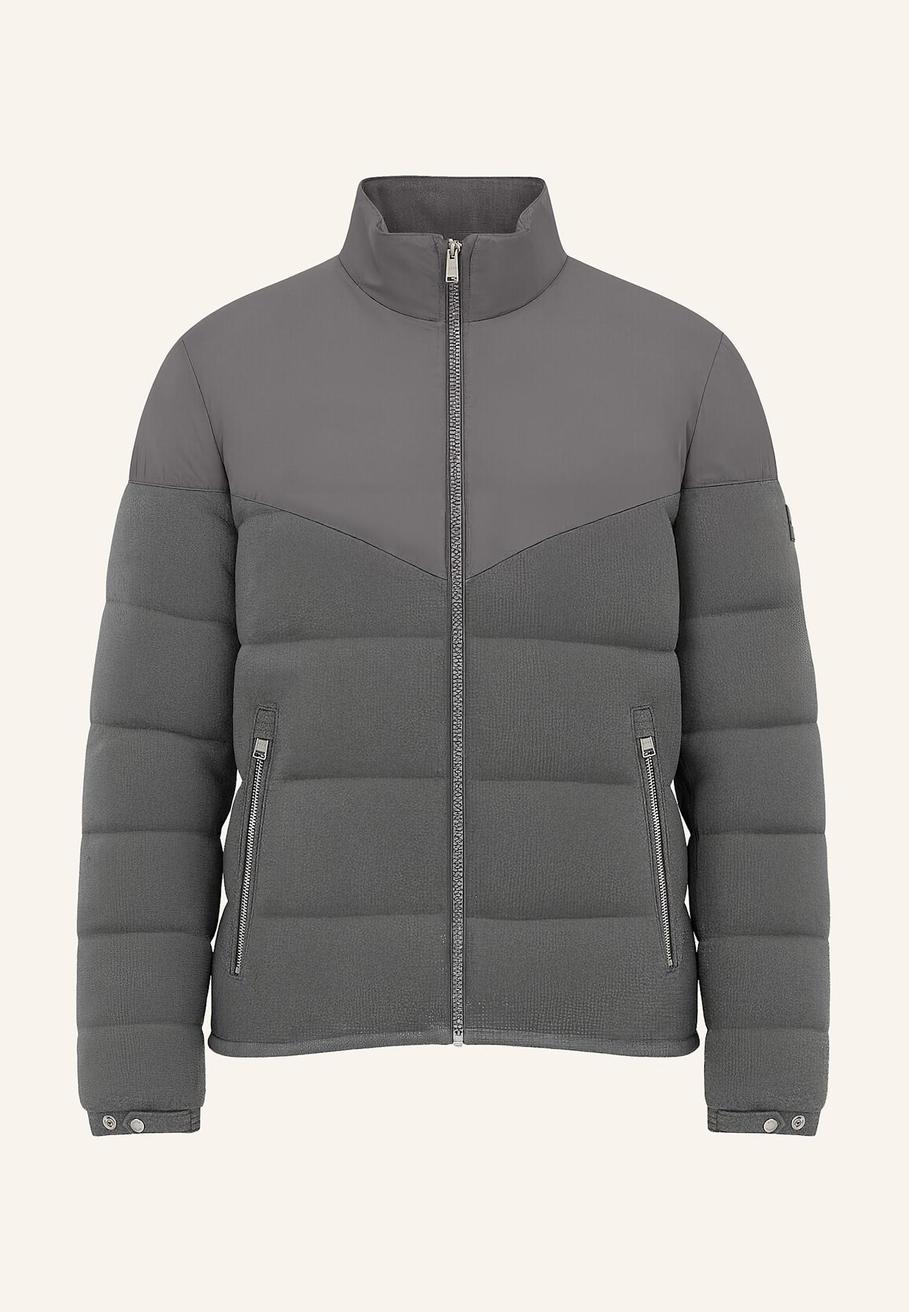 BOSS Casual Jacke H-CLANELLO1: GRAU