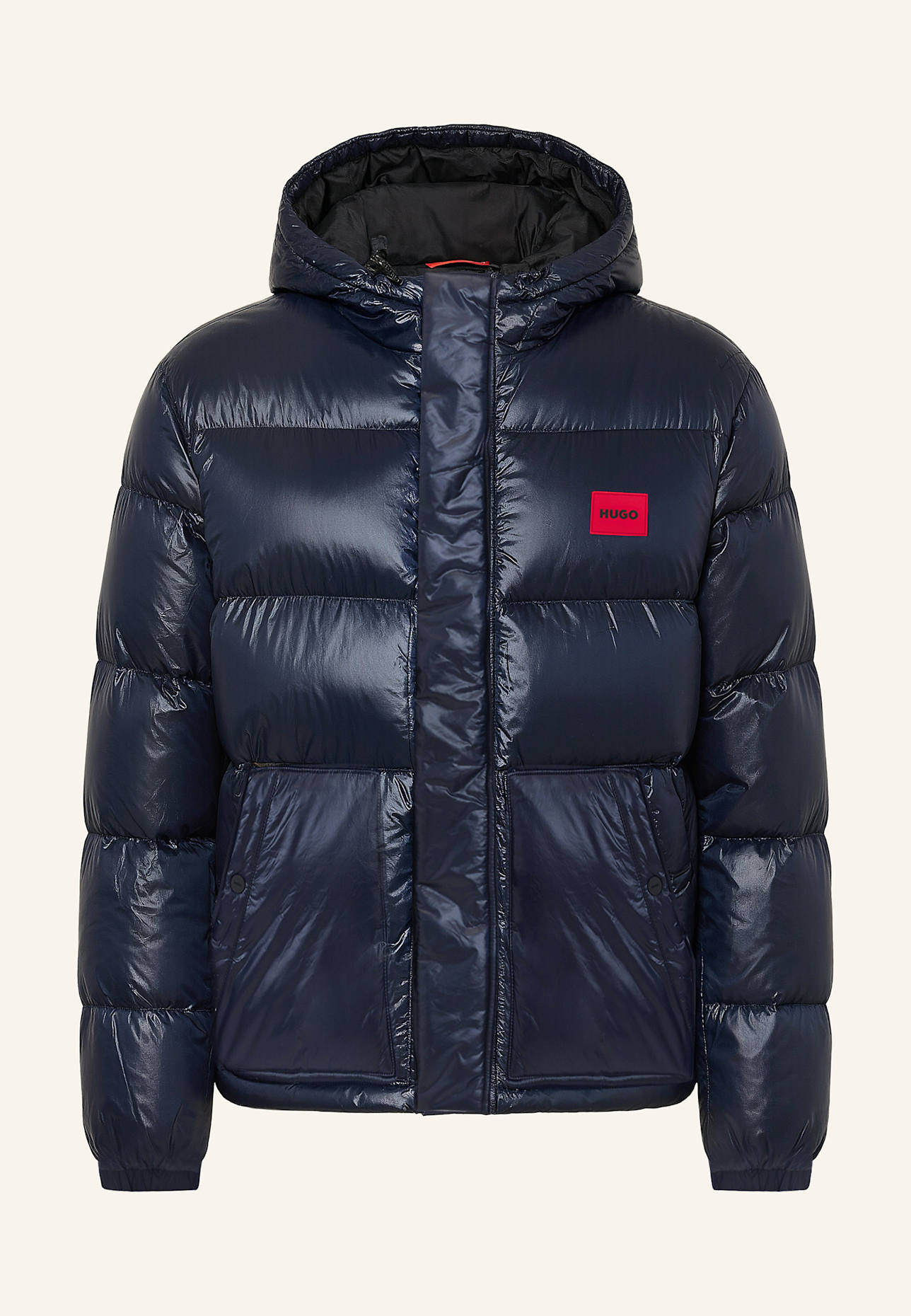 HUGO Casual Jacke BARO2531_IN Regular Fit: DUNKELBLAU