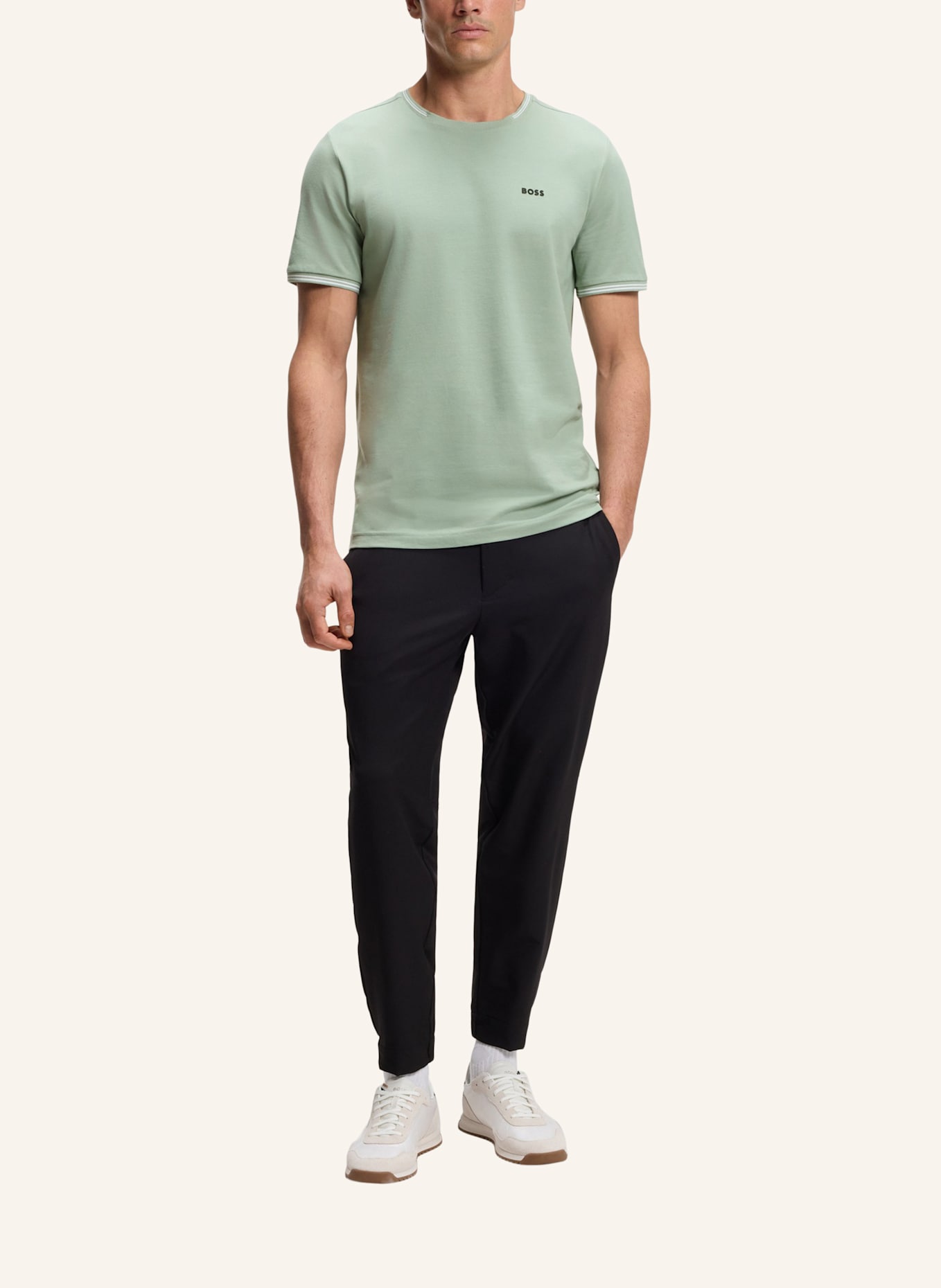 BOSS T-Shirt TAUL: GRÜN