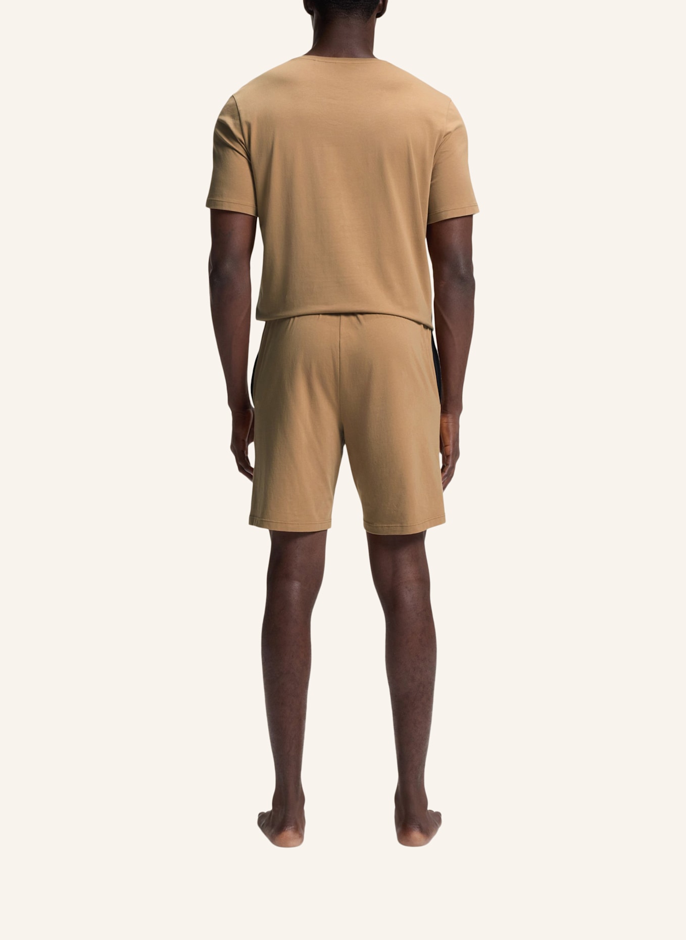 BOSS Loungewear Unterteil MIX&MATCH SHORT CW: BEIGE