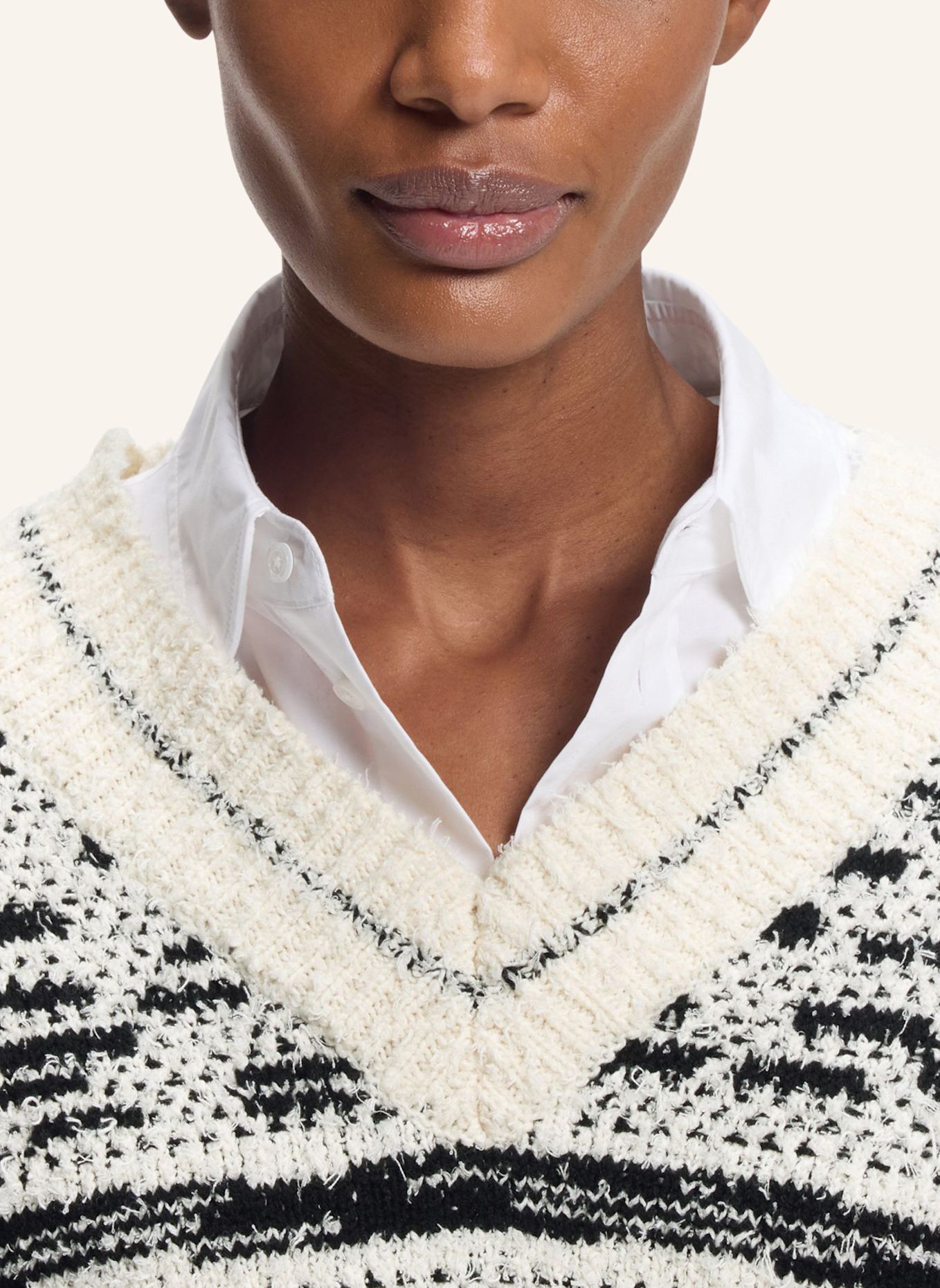 BOSS Pullover FUCSIA Relaxed Fit: NEONGELB