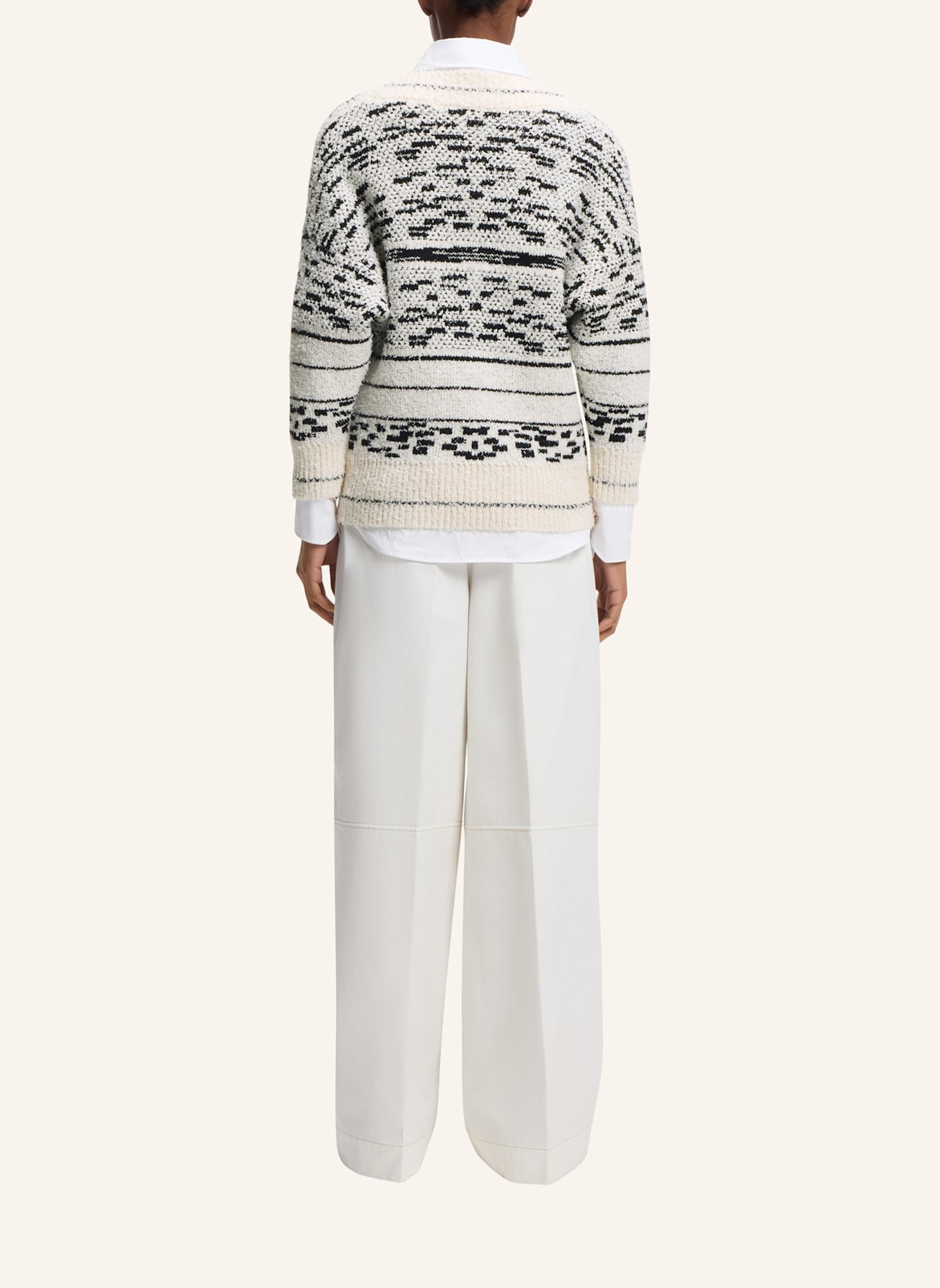 BOSS Pullover FUCSIA Relaxed Fit: NEONGELB