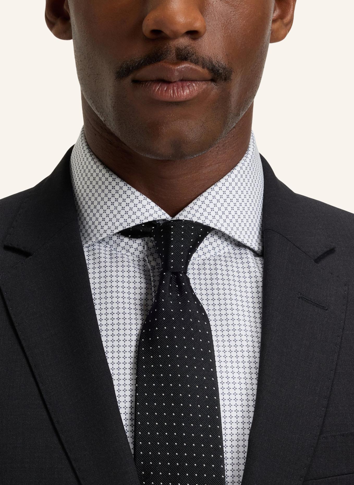 BOSS Business Anzug H-HUGE-2PCS-224 Slim Fit: DUNKELGRAU