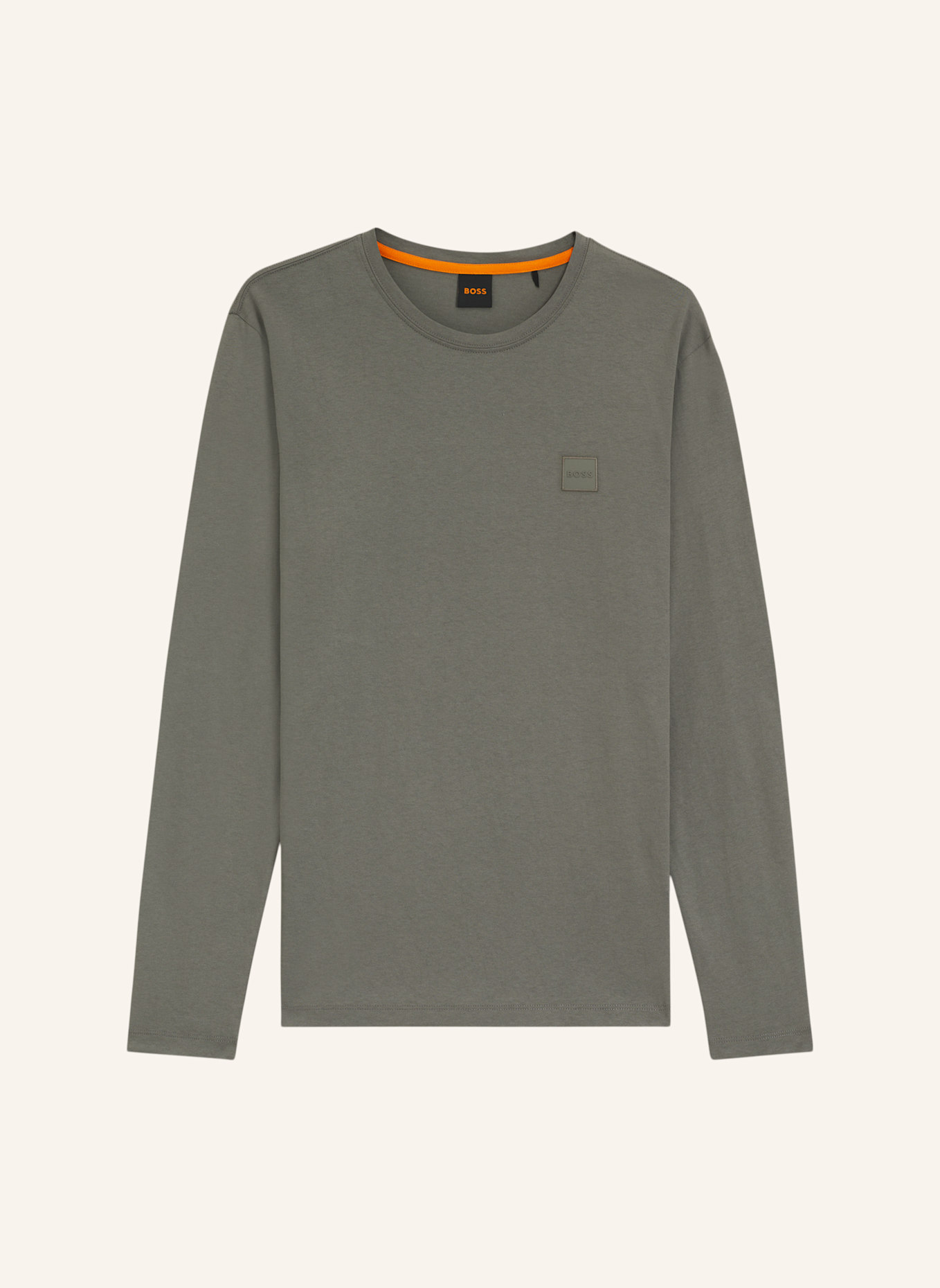 BOSS Longsleeve TACKS: GRAU