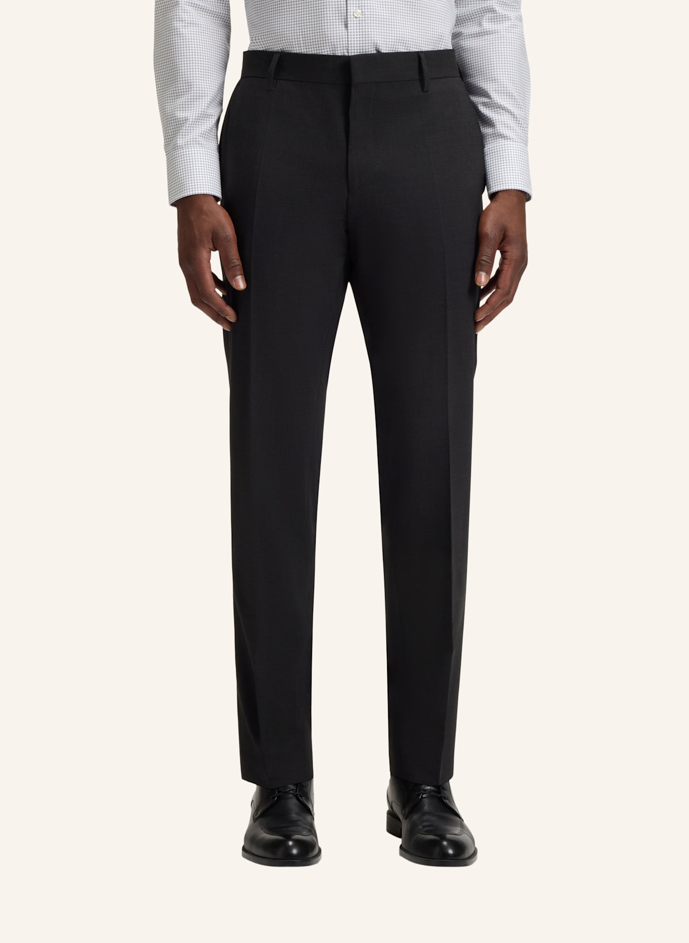 BOSS Business Anzug H-HUGE-2PCS-224 Slim Fit: DUNKELGRAU