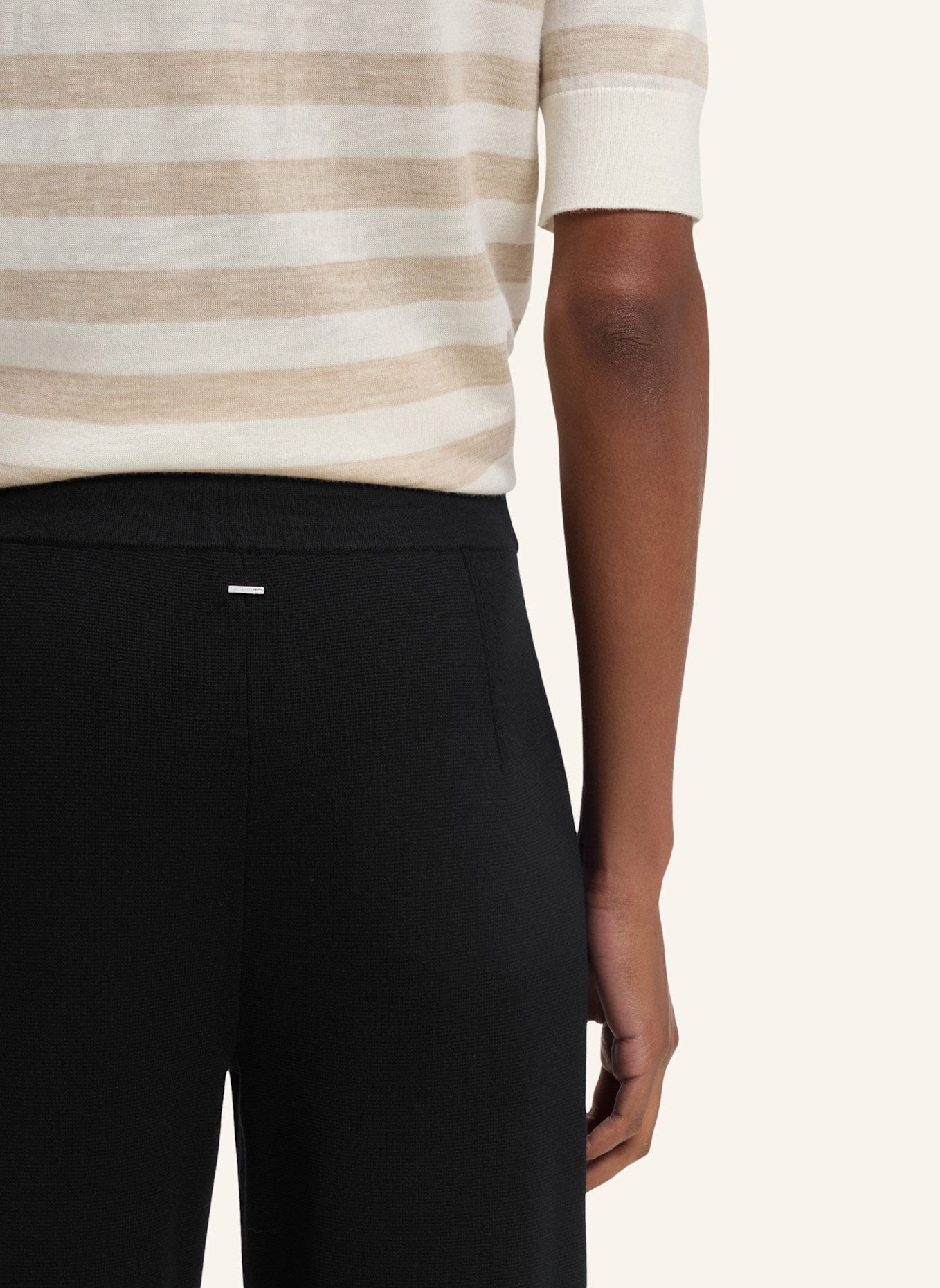 BOSS Casual Hose FALLEGRA Regular Fit: SCHWARZ