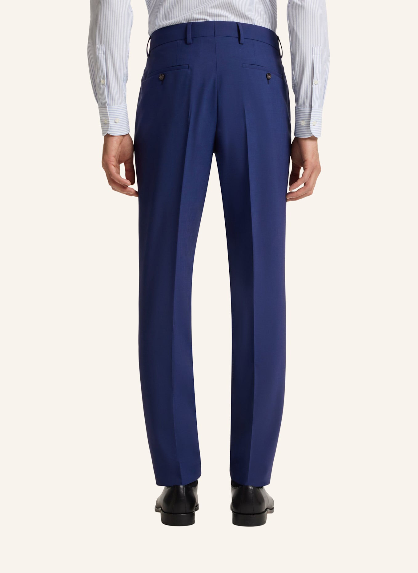 BOSS Business Anzug H-HUGE-2PCS-224 Slim Fit: DUNKELBLAU