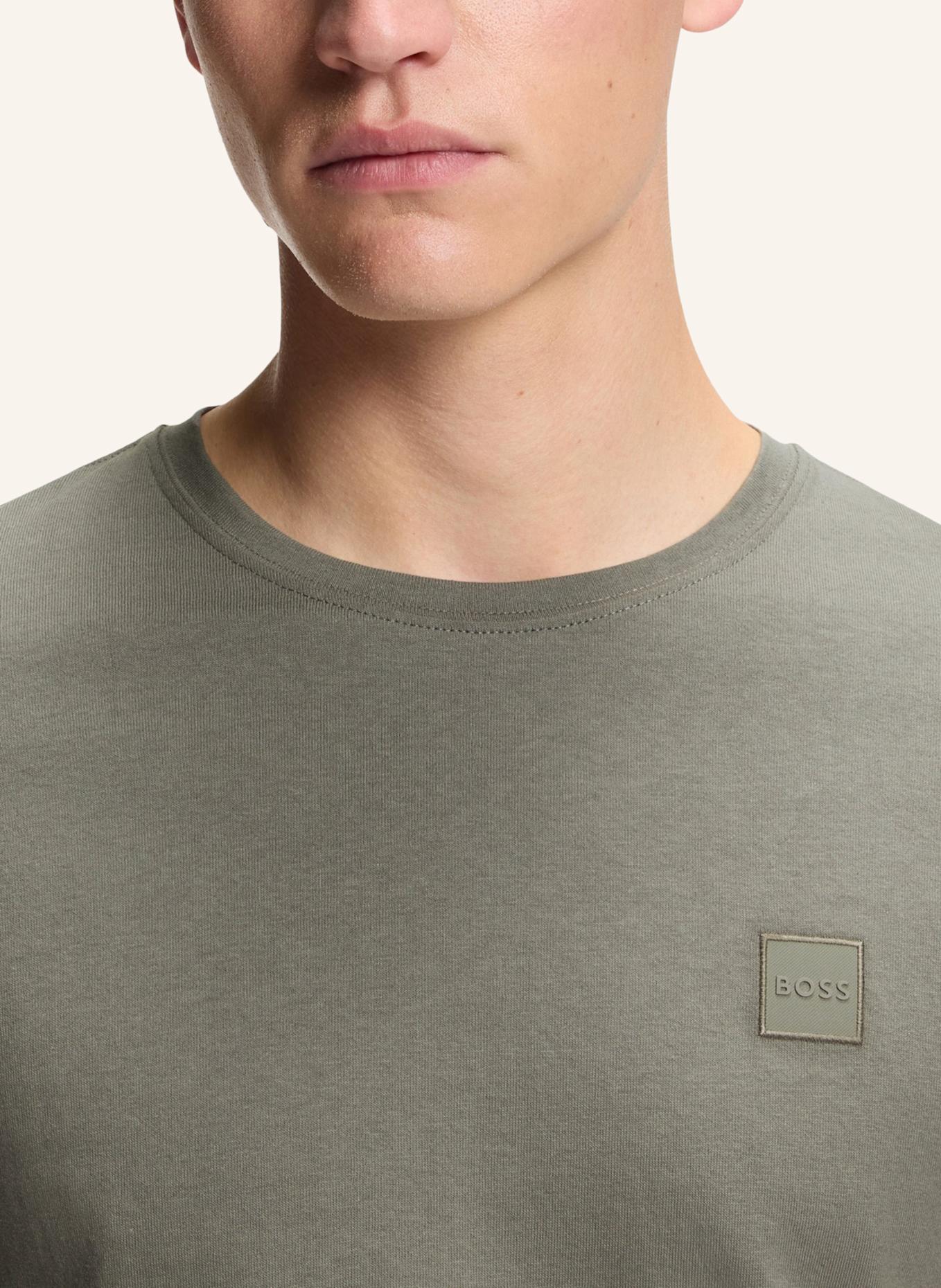 BOSS Longsleeve TACKS: GRAU