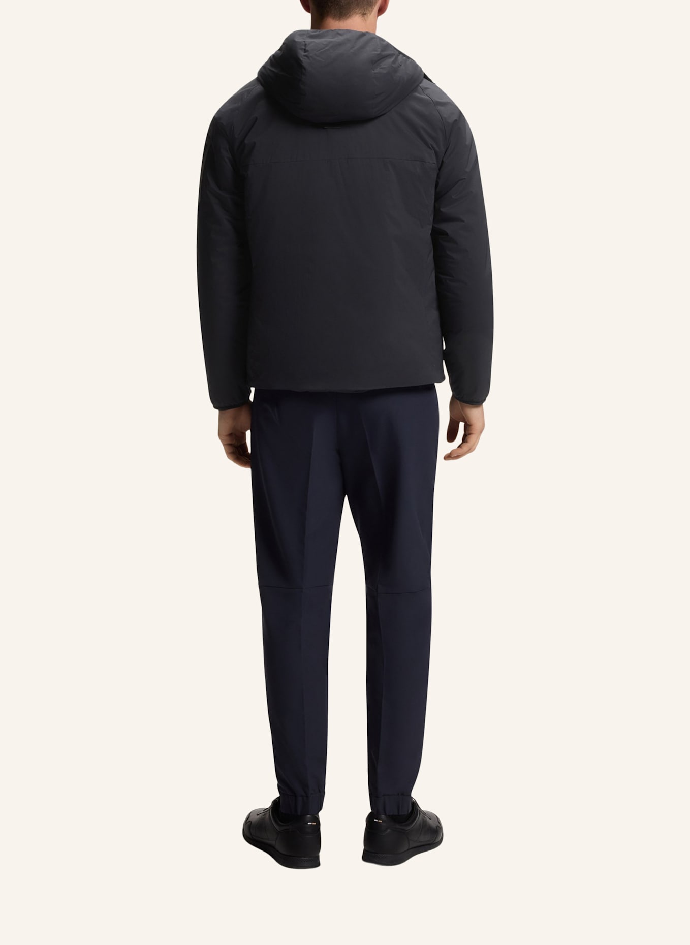 BOSS Casual Jacke OW_LITE-X JT HD Regular Fit: DUNKELBLAU