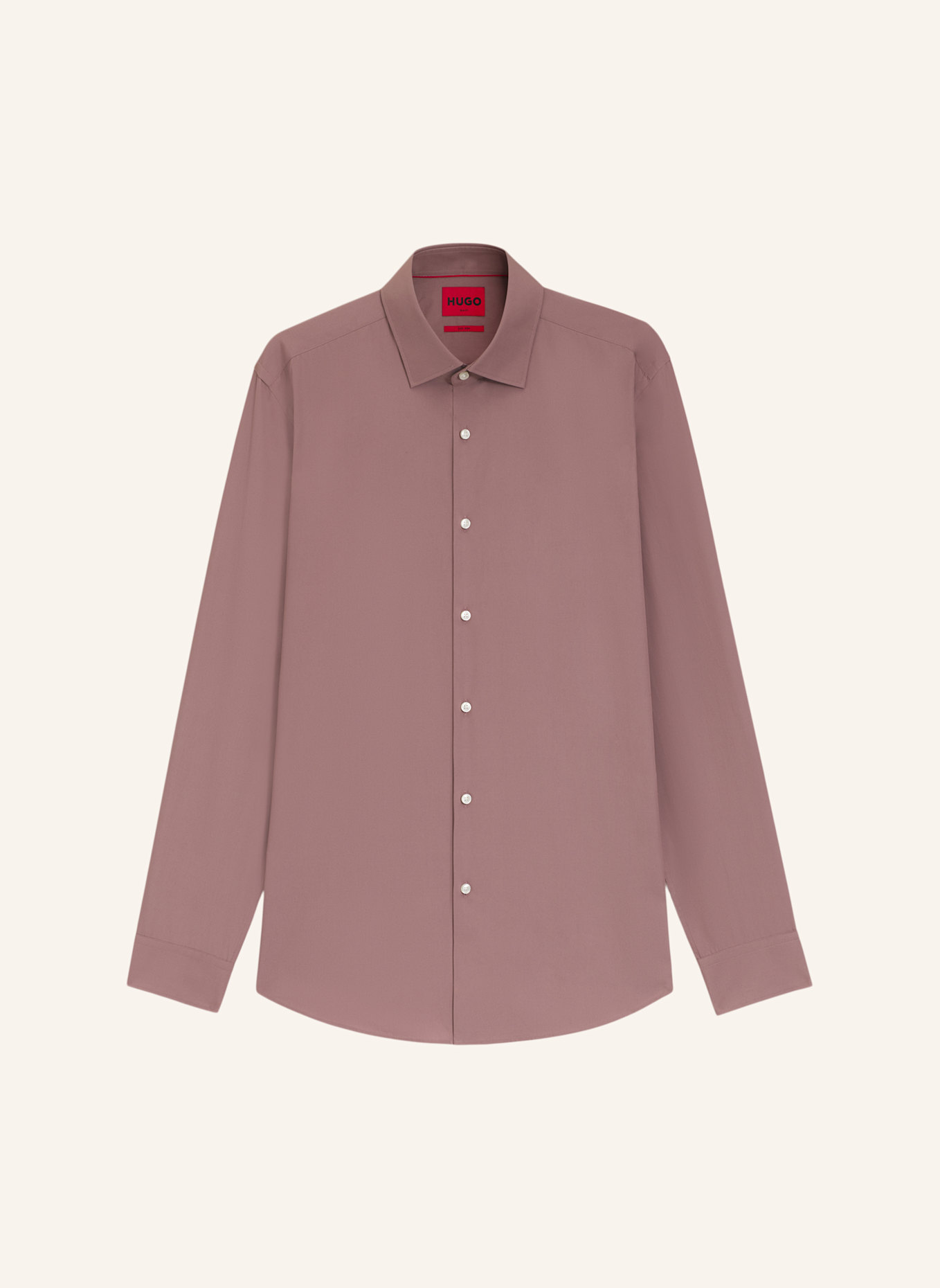 HUGO Business Hemd KENNO Slim Fit: HELLBRAUN