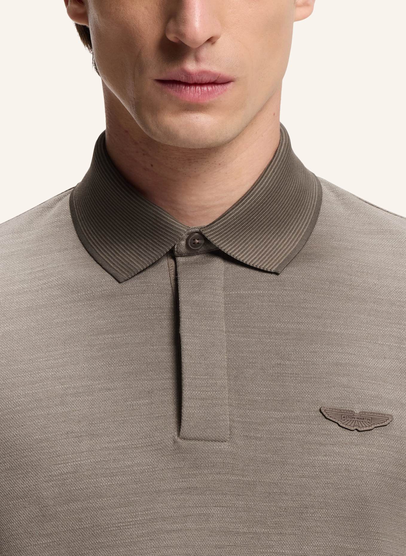 BOSS Poloshirt C-PROUT 242_AM Regular Fit: TAUPE