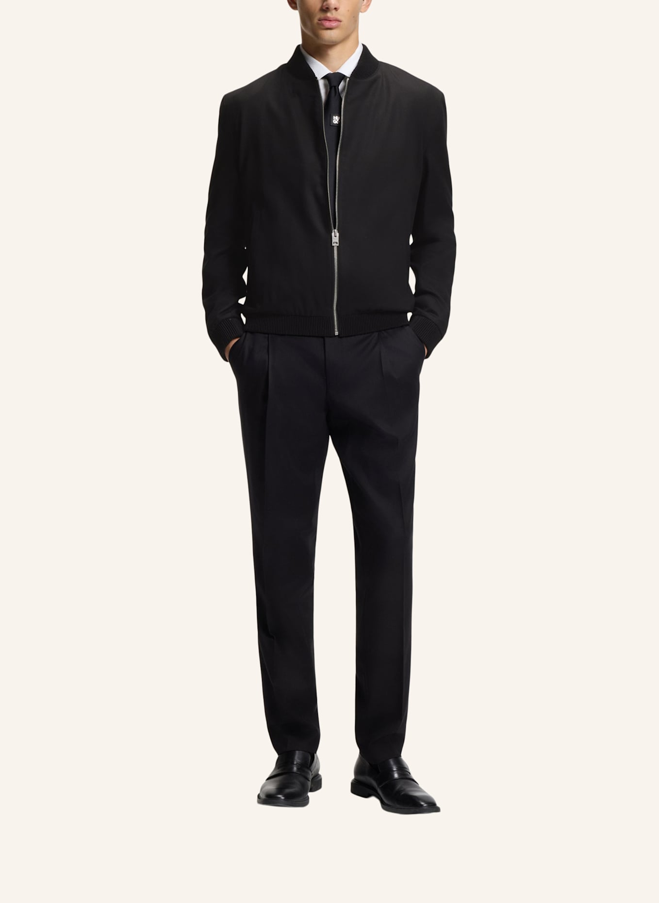 HUGO Blazer UKASHI232X Slim Fit: SCHWARZ