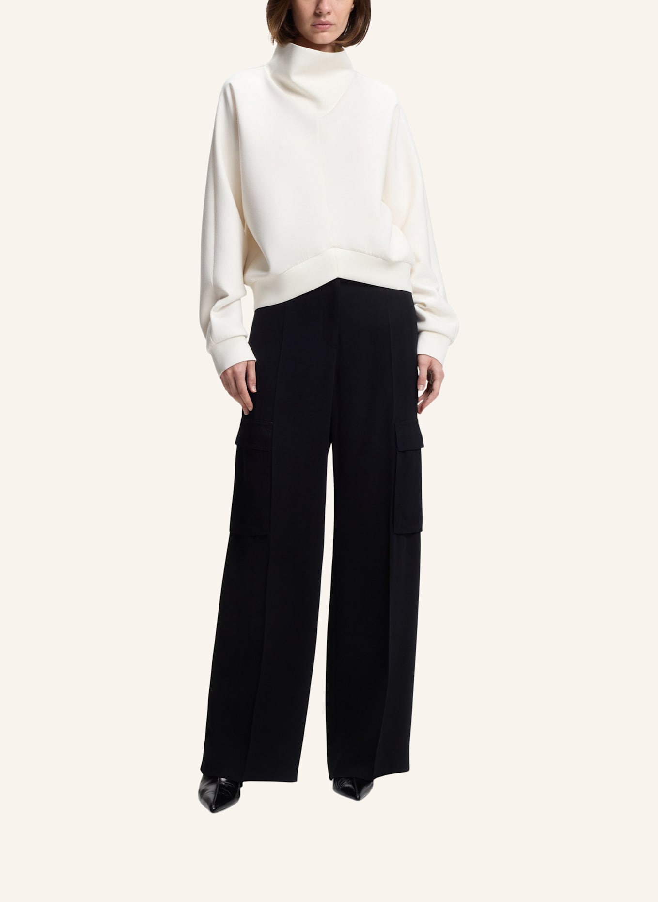 BOSS Sweatshirt ELESYA: WEISS