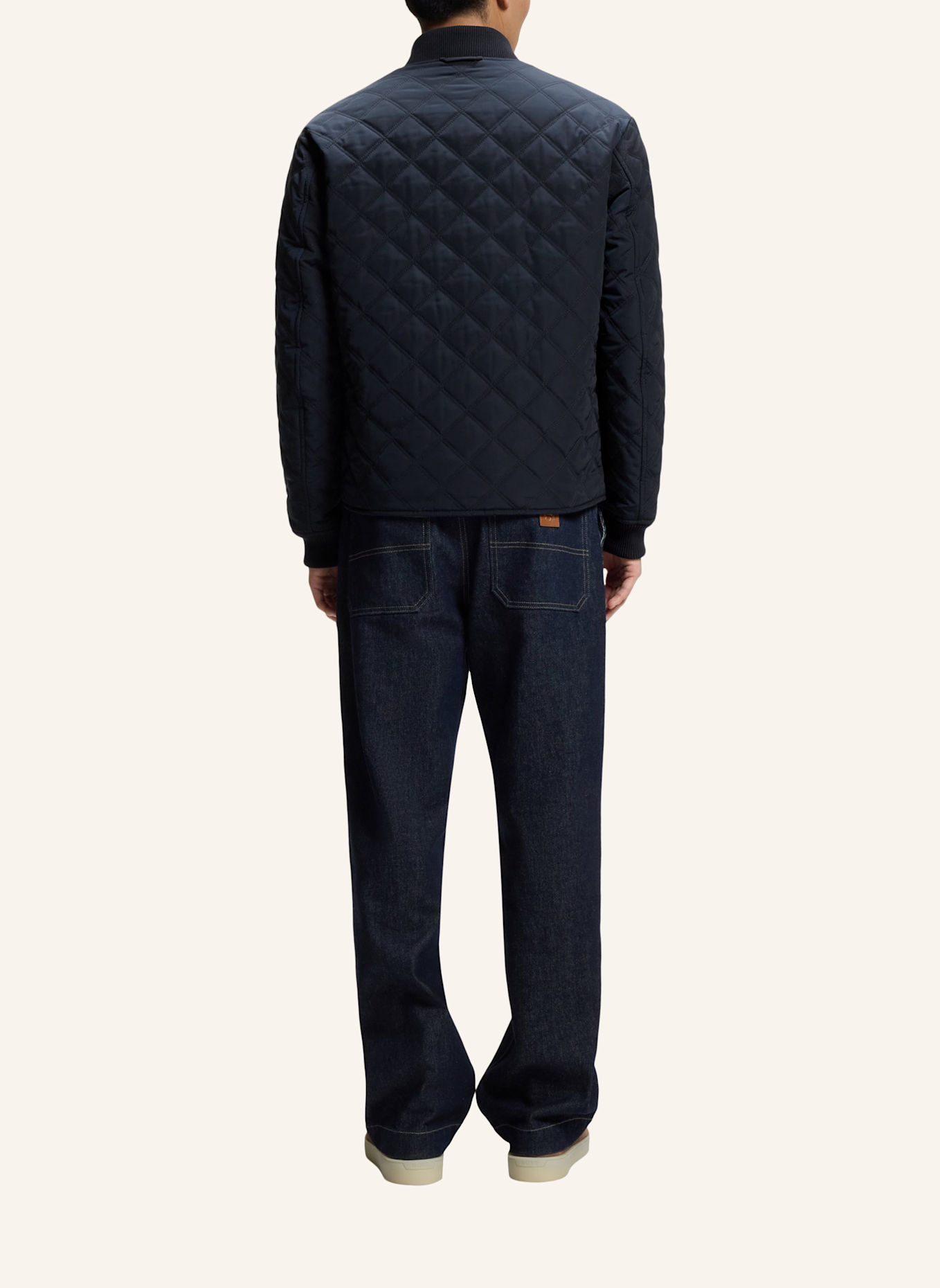 BOSS Casual Jacke C-CORLE Regular Fit: DUNKELBLAU