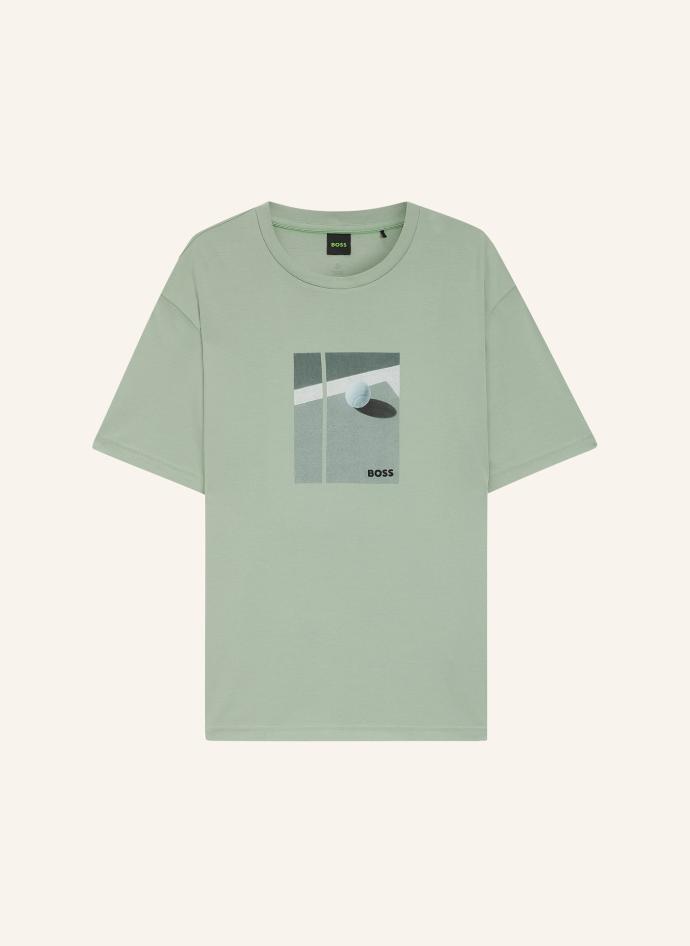 BOSS T-Shirt TS_JOIN RELAXED GRX Regular Fit: GRÜN