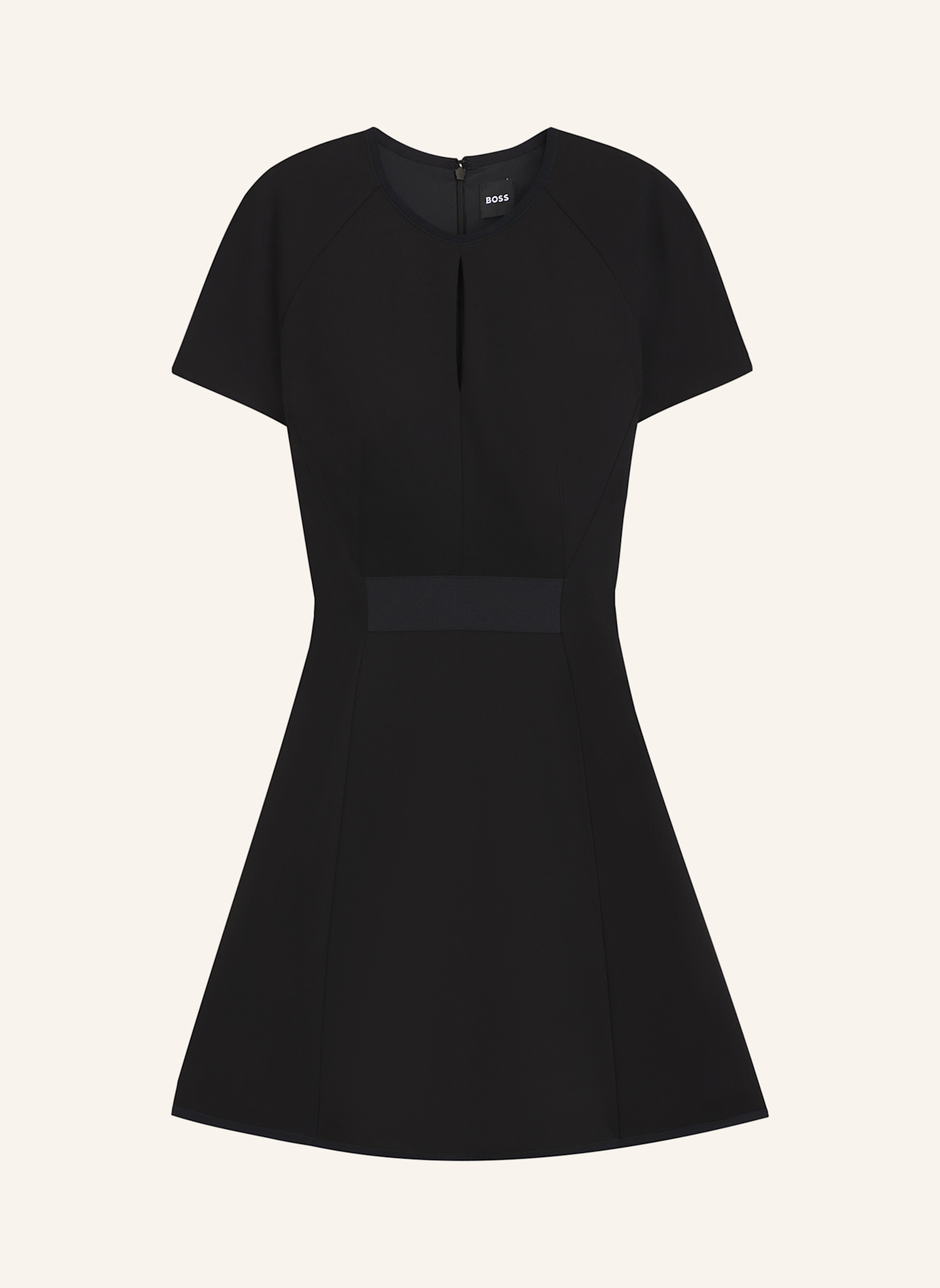 BOSS Business Kleid DATARNI Regular Fit: SCHWARZ