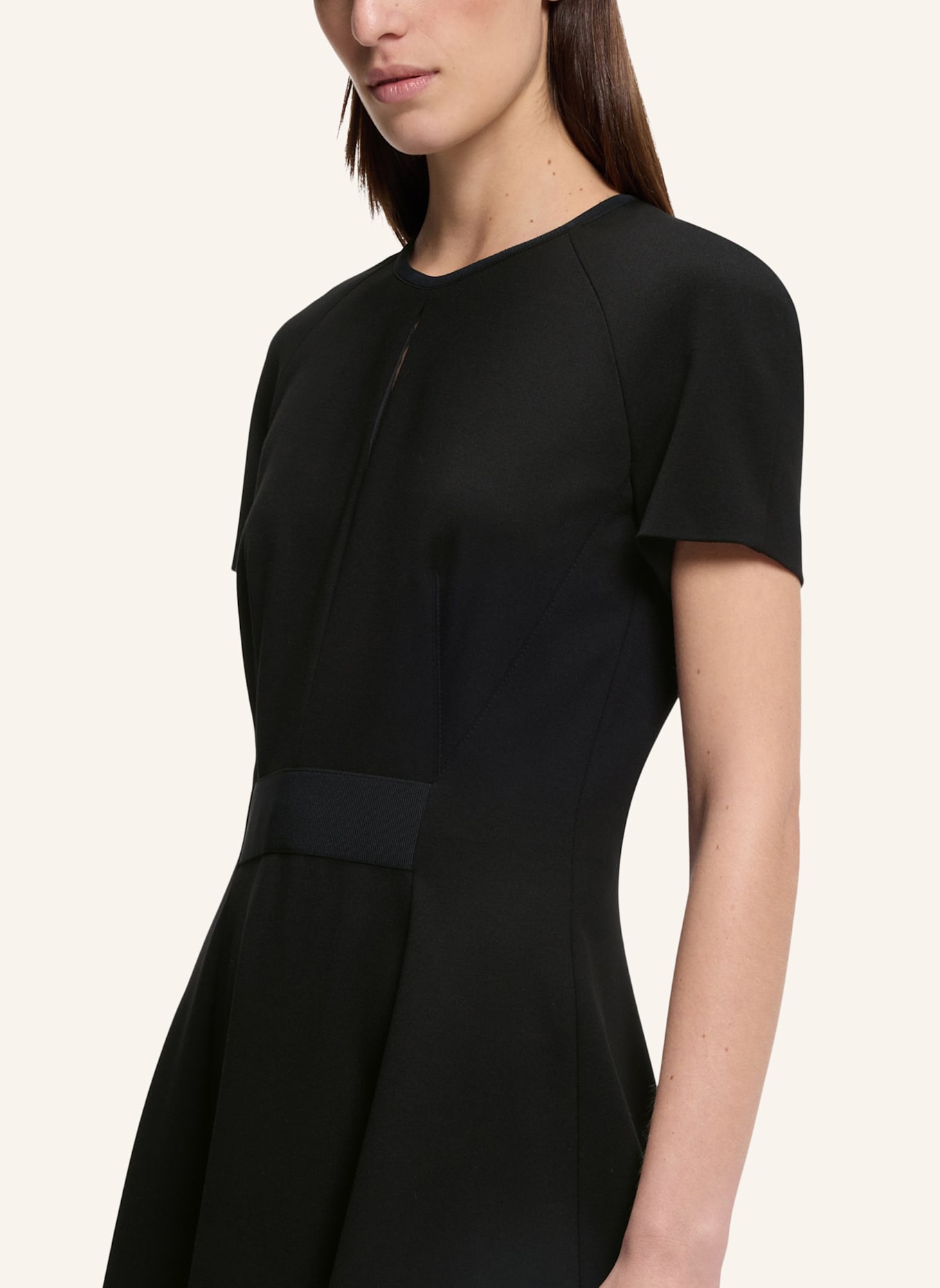 BOSS Business Kleid DATARNI Regular Fit: SCHWARZ