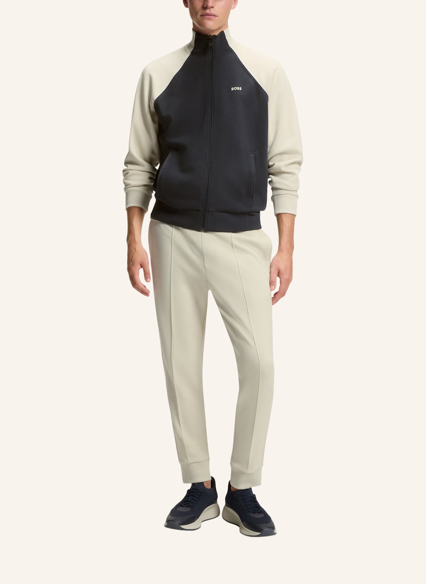 BOSS Sweatshirt SW_JOIN SKAZ Regular Fit: DUNKELBLAU