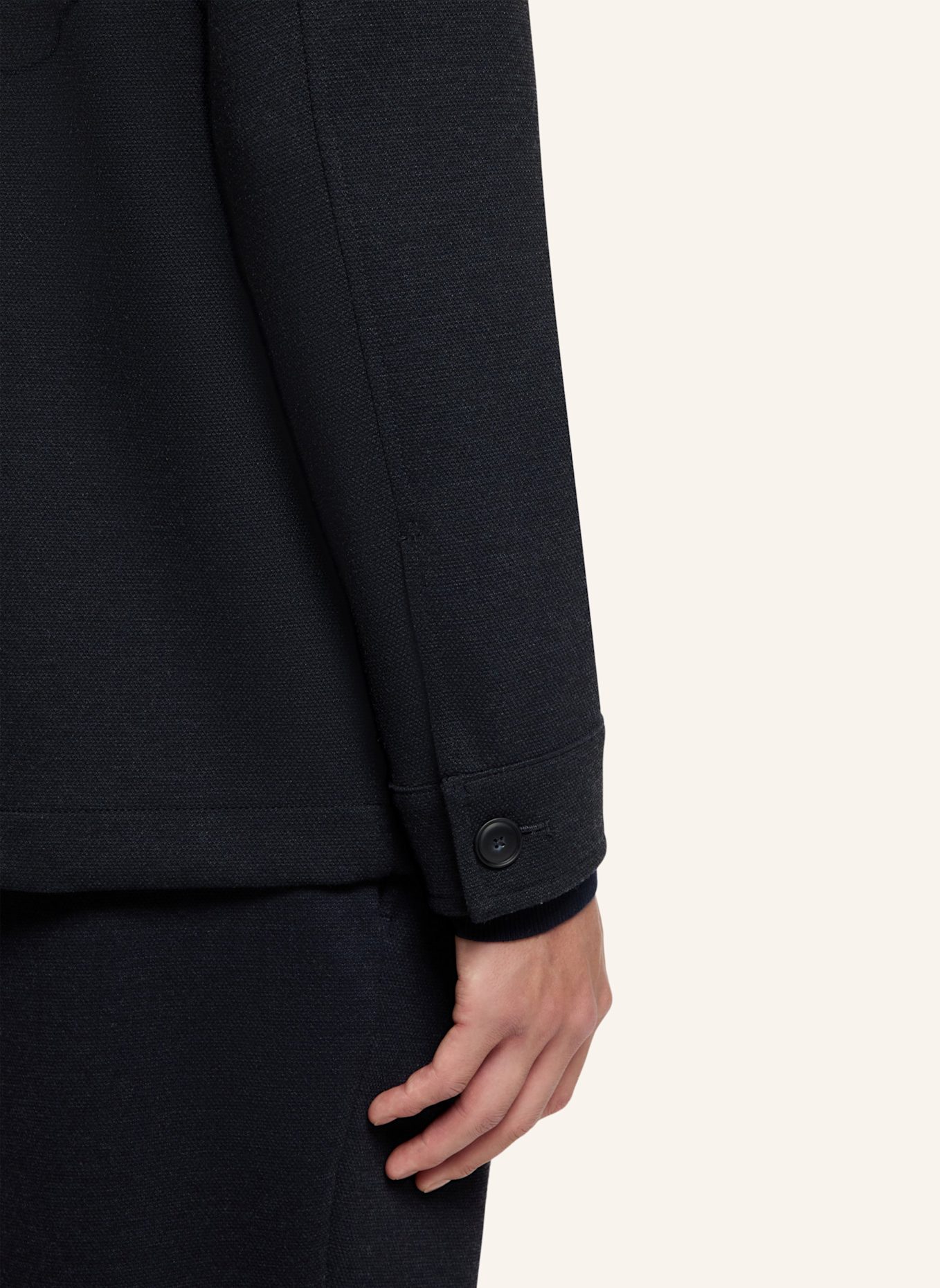 BOSS Blazer P-CARPER-J-WG-PK261F Relaxed Fit: DUNKELBLAU