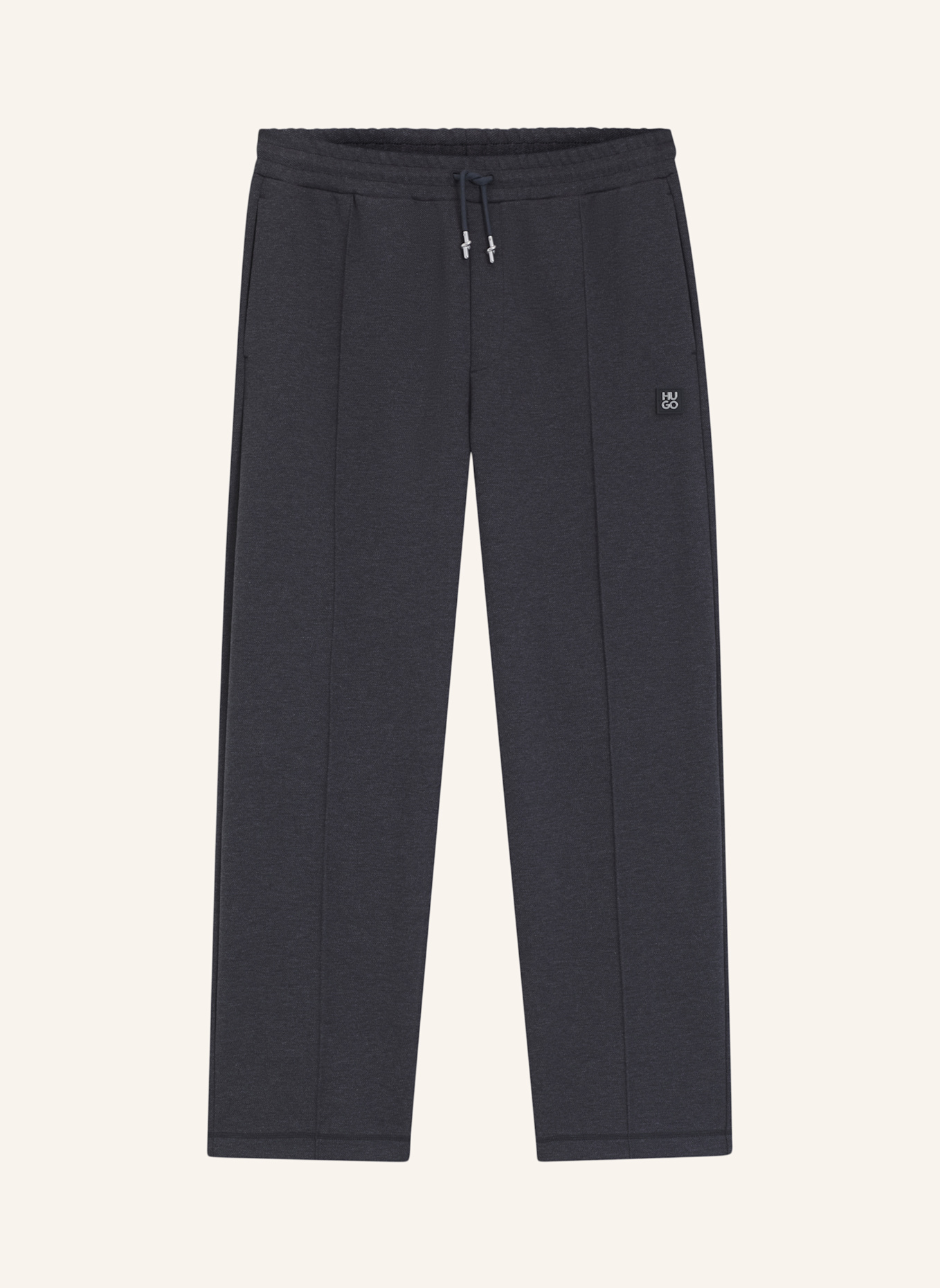 HUGO Casual Hose DINETO Relaxed Fit: GRAU