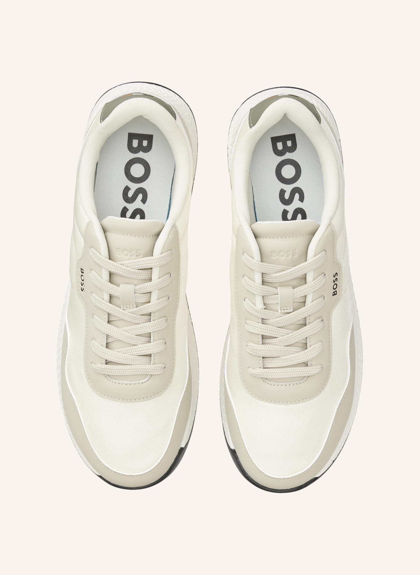 BOSS Sneaker TITANIUM_RUNN_NYPUN: BEIGE