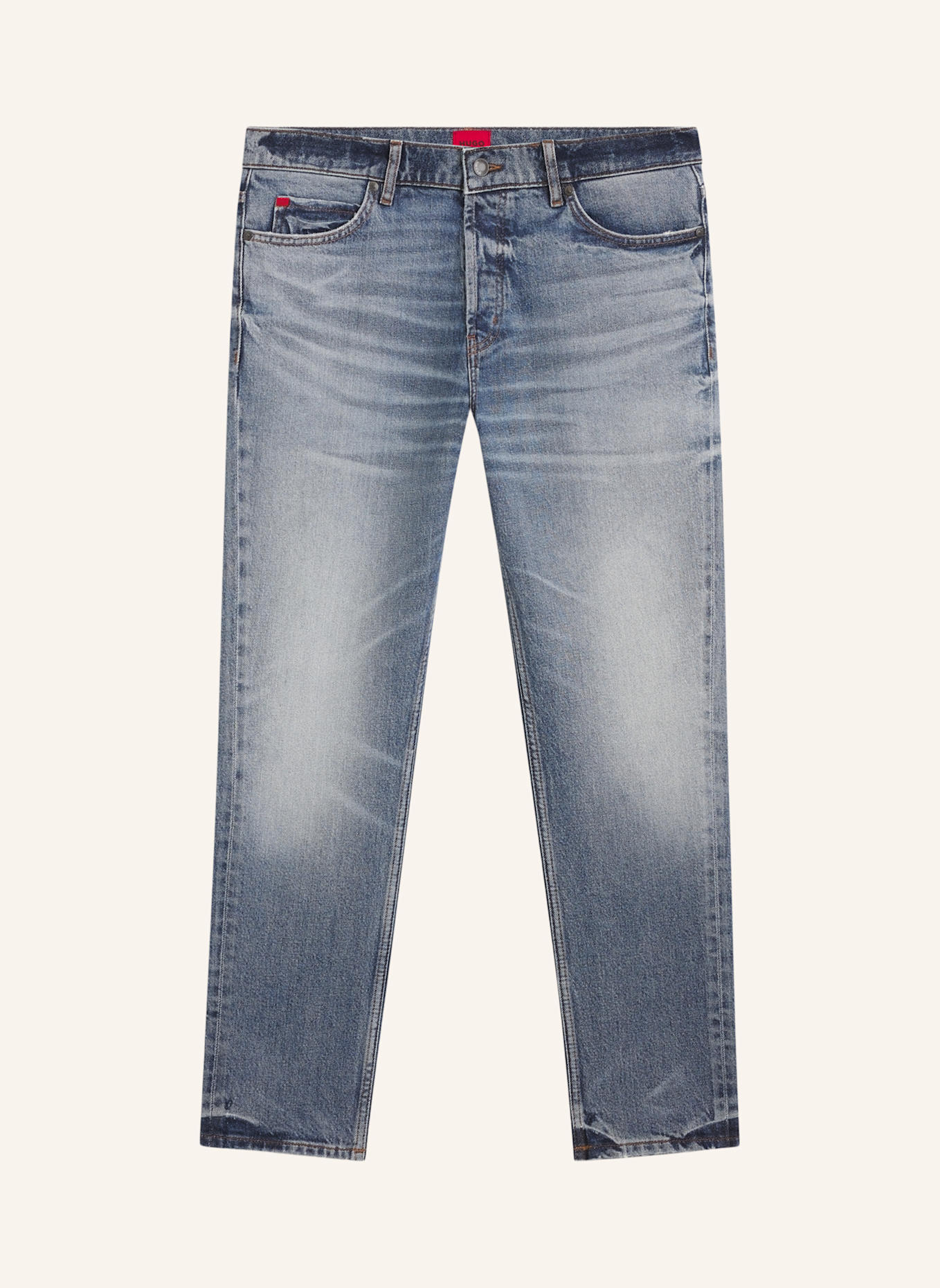 HUGO Jeans HUGO 634 Tapered Fit: BLAU