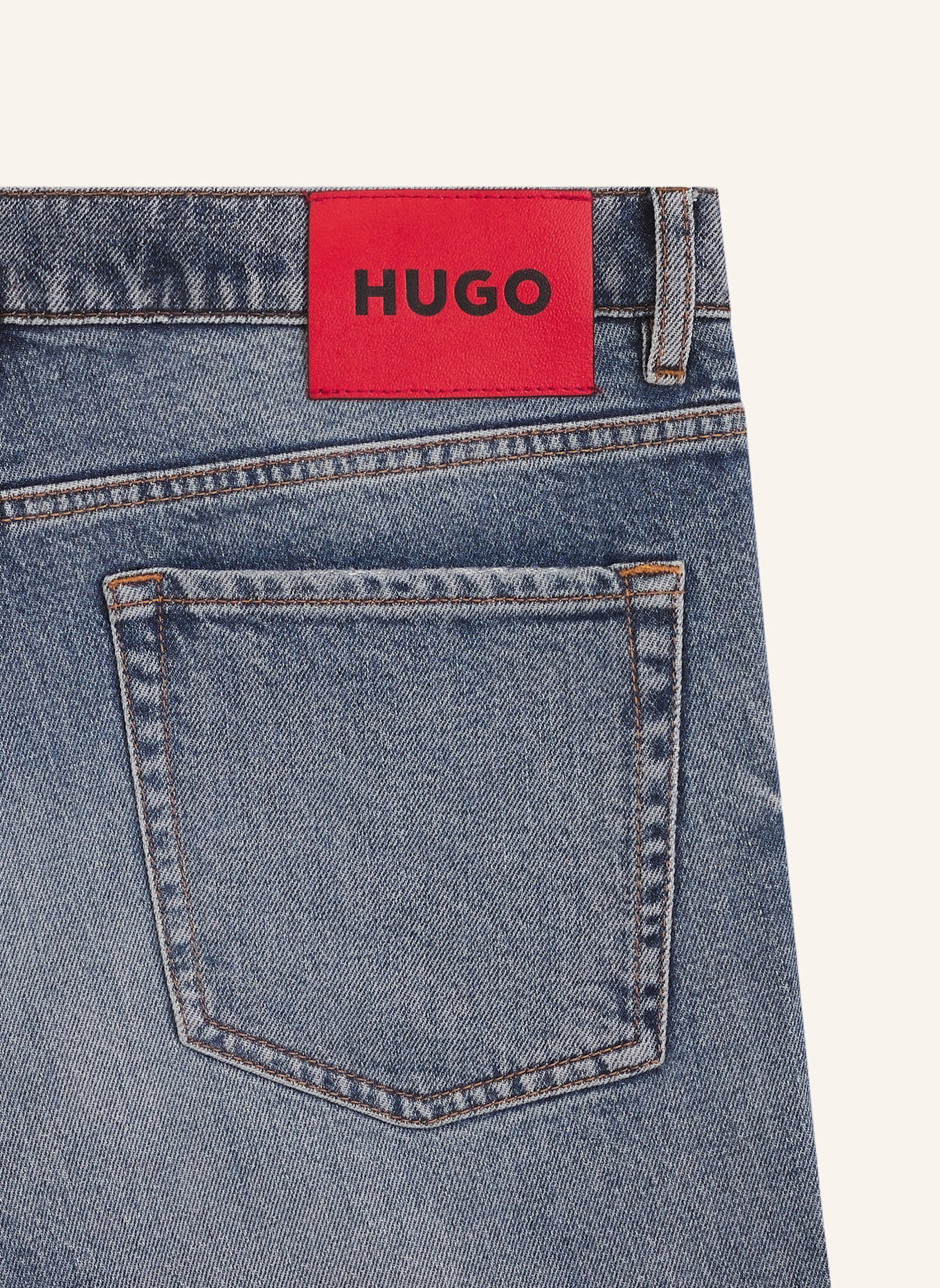HUGO Jeans HUGO 634 Tapered Fit: BLAU